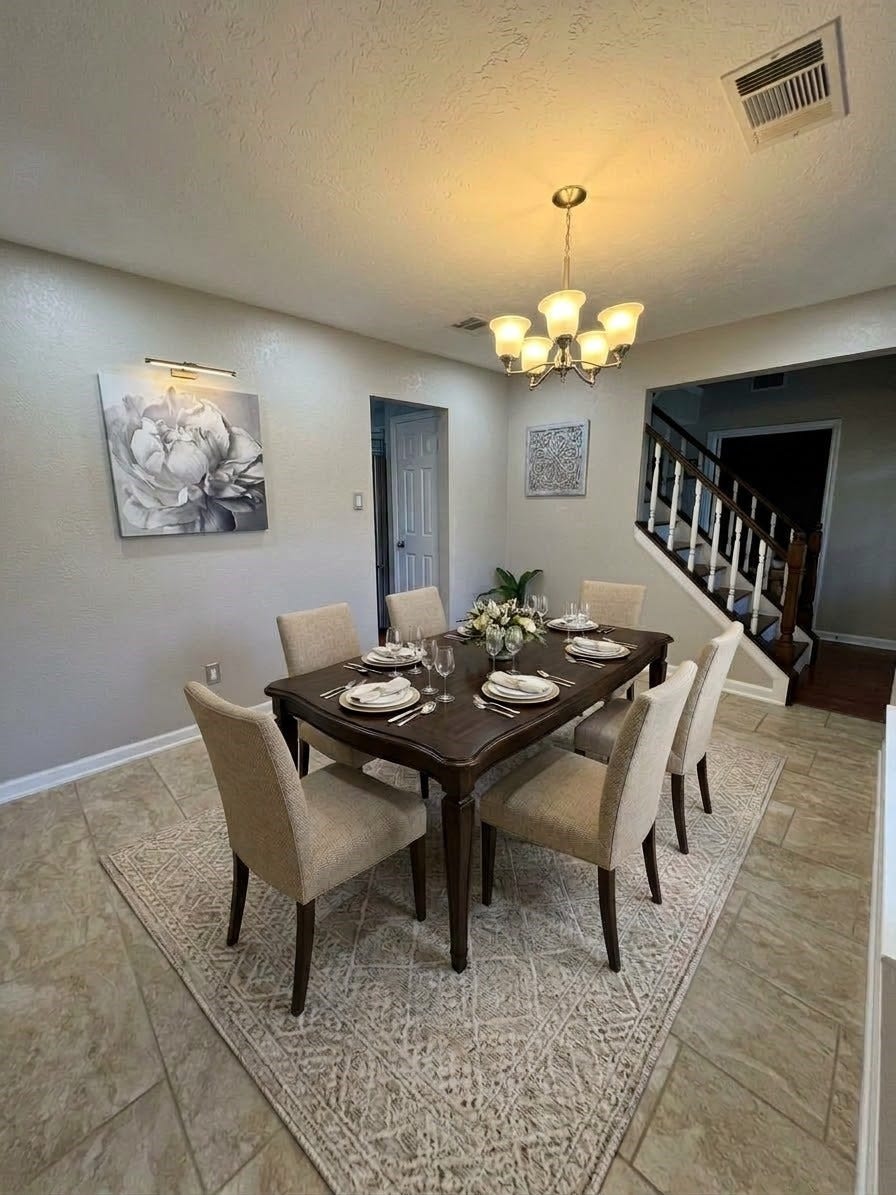 Dinning Area-Staged with Ai