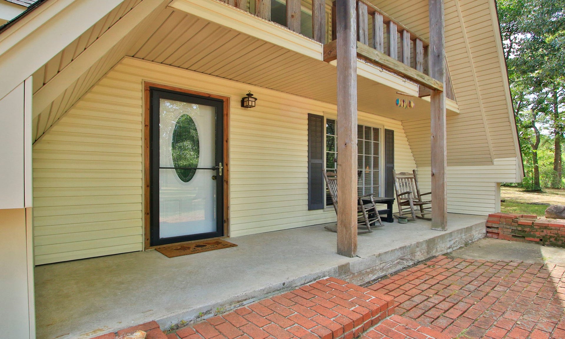 Its time to enjoy the good life.
Grab your favorite beverage, settle into a rocking chair on the porch or relax on the second-floor balcony, the perfect place to unwind, enjoy the peaceful surroundings, and watch the wildlife