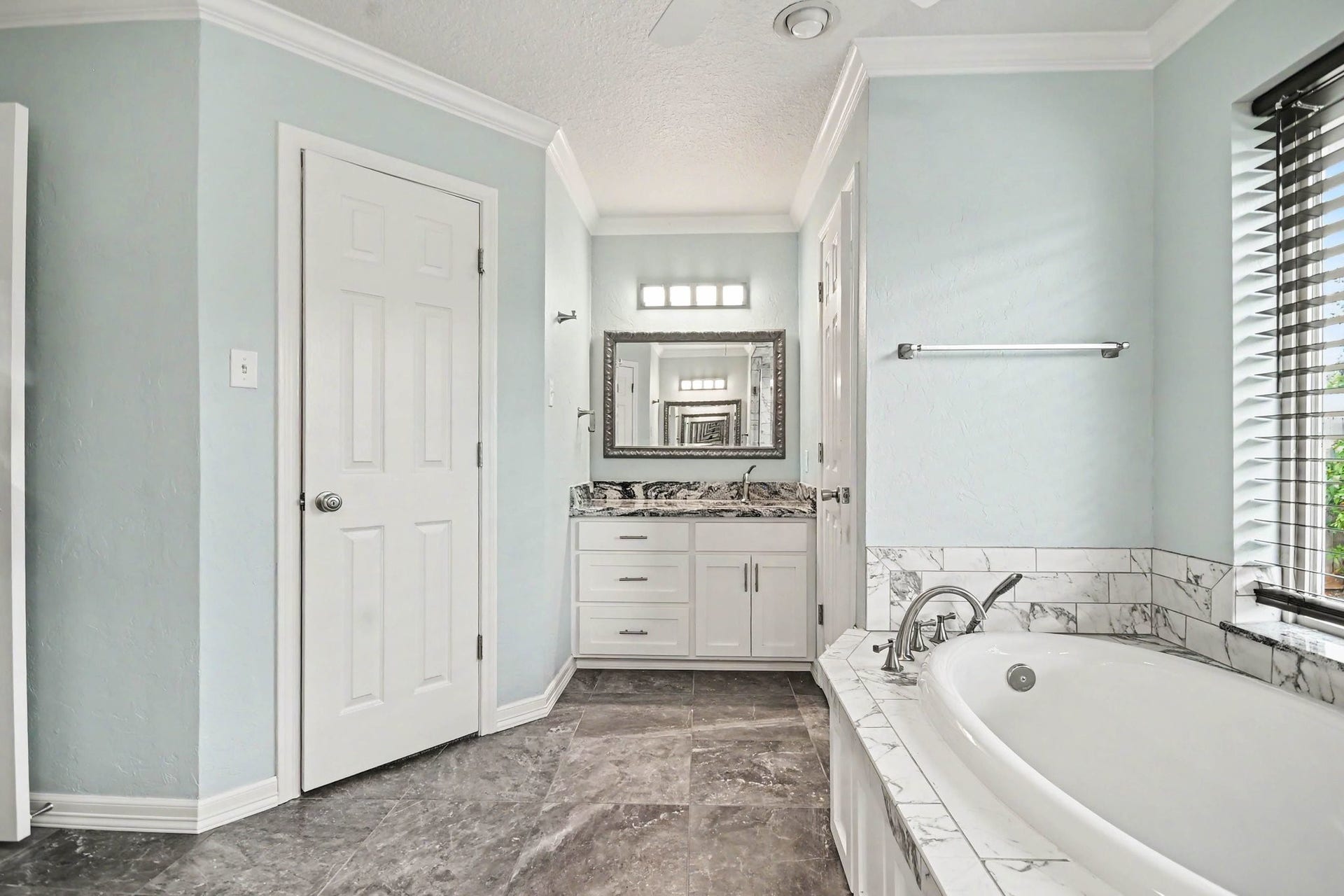Beautiful separate custom vanities