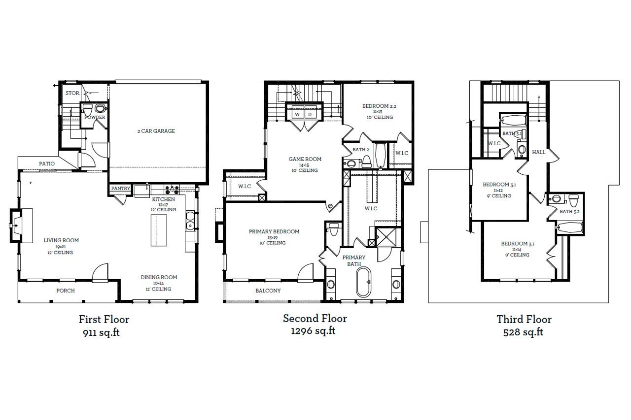 4 bedrooms, 4.5 baths, and a Game Room!