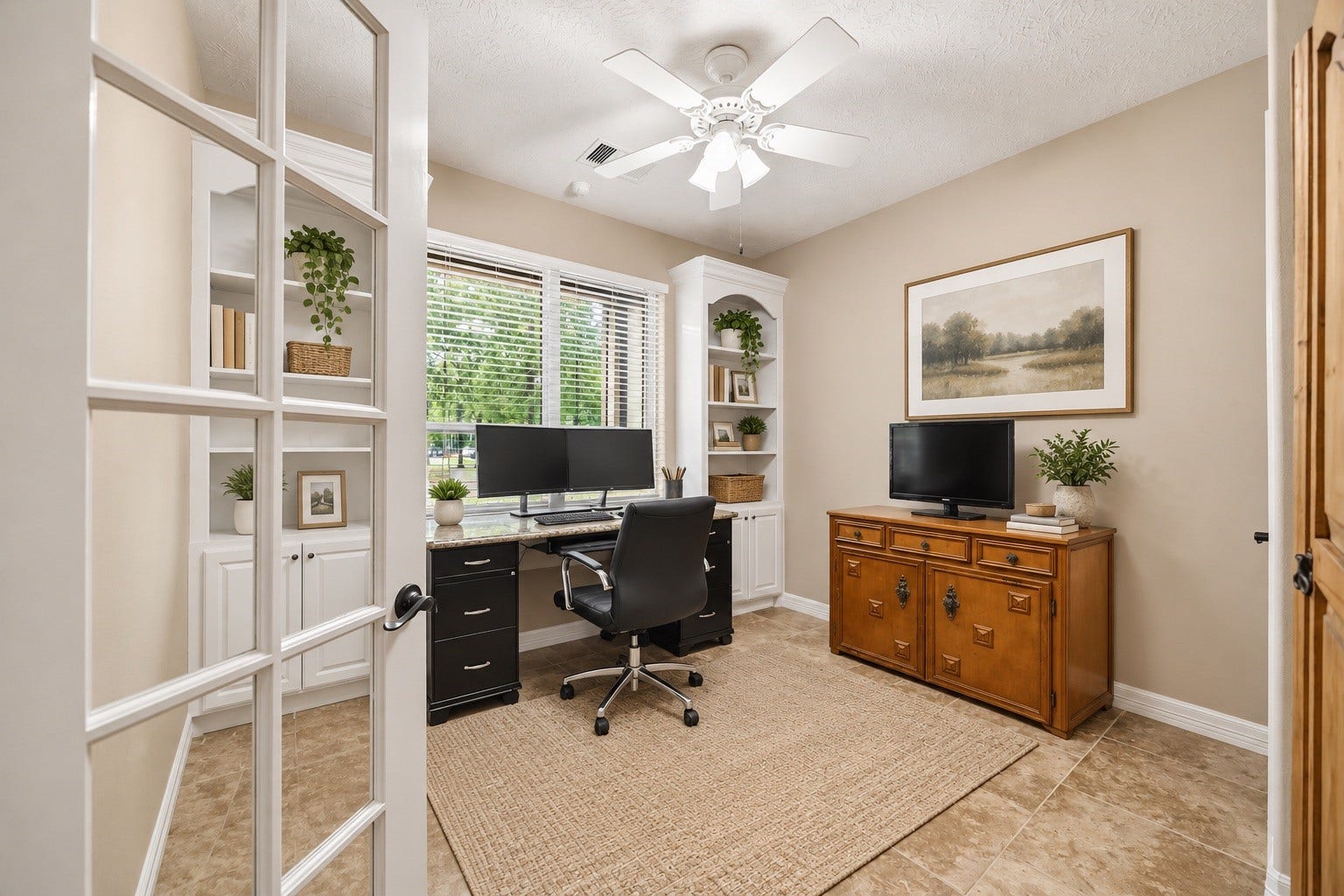 21015 Angus Drive, Cleveland, TX 77328 virtual staging of the office