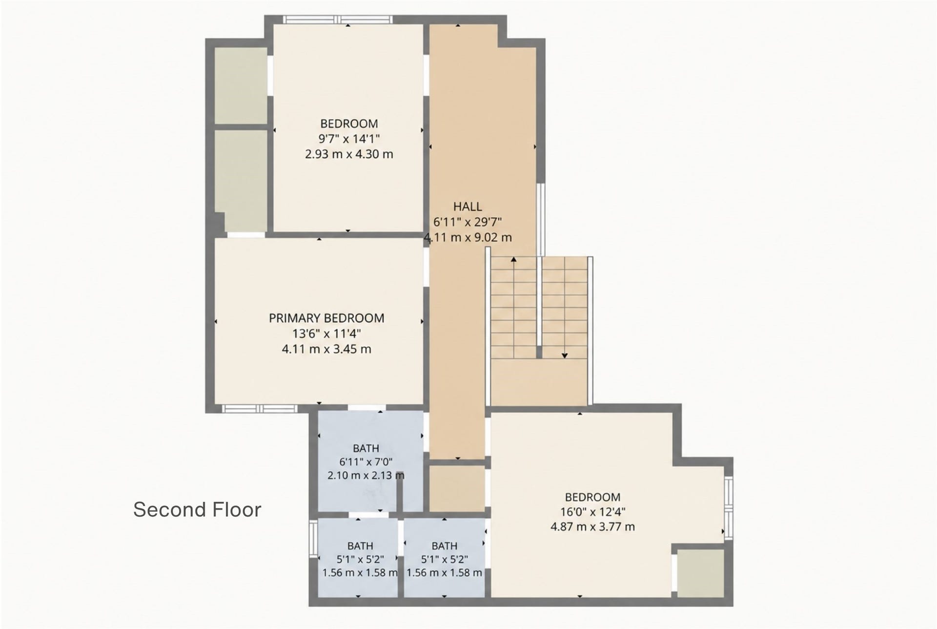 12219 Ravenmoor Drive, Houston, TX 77077 Floor Plan - Second Floor