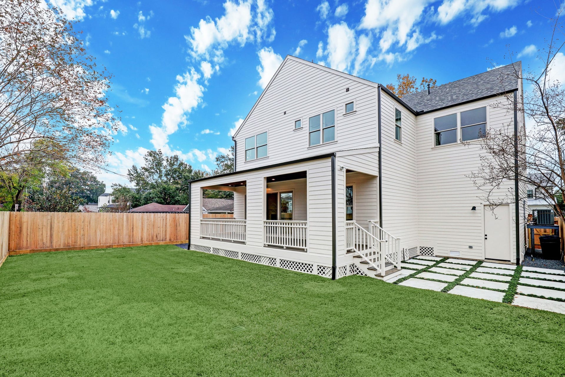 Ample backyard space with covered veranda and outdoor kitchen make this home an entertainers dream.  *Previous Project*