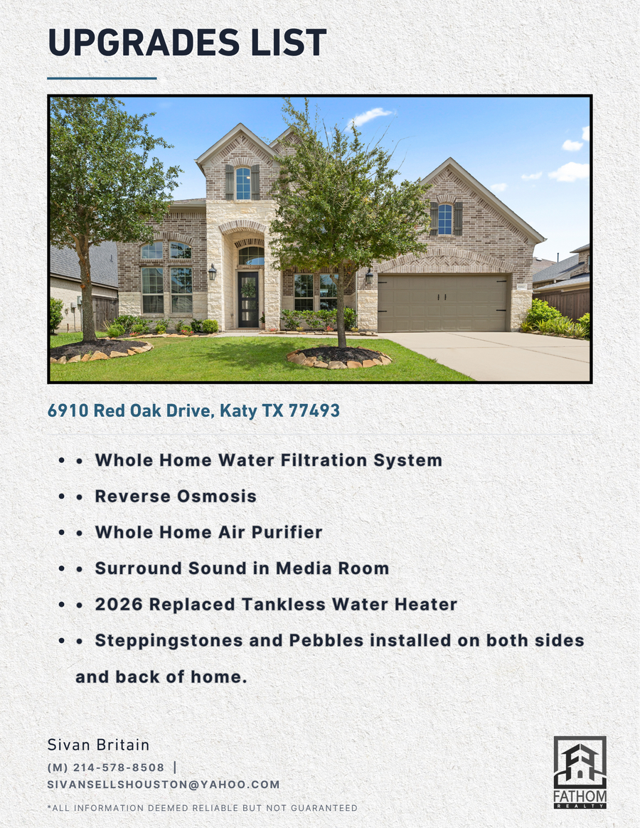 Property photo for 6910 Red Oak Drive, Katy, TX