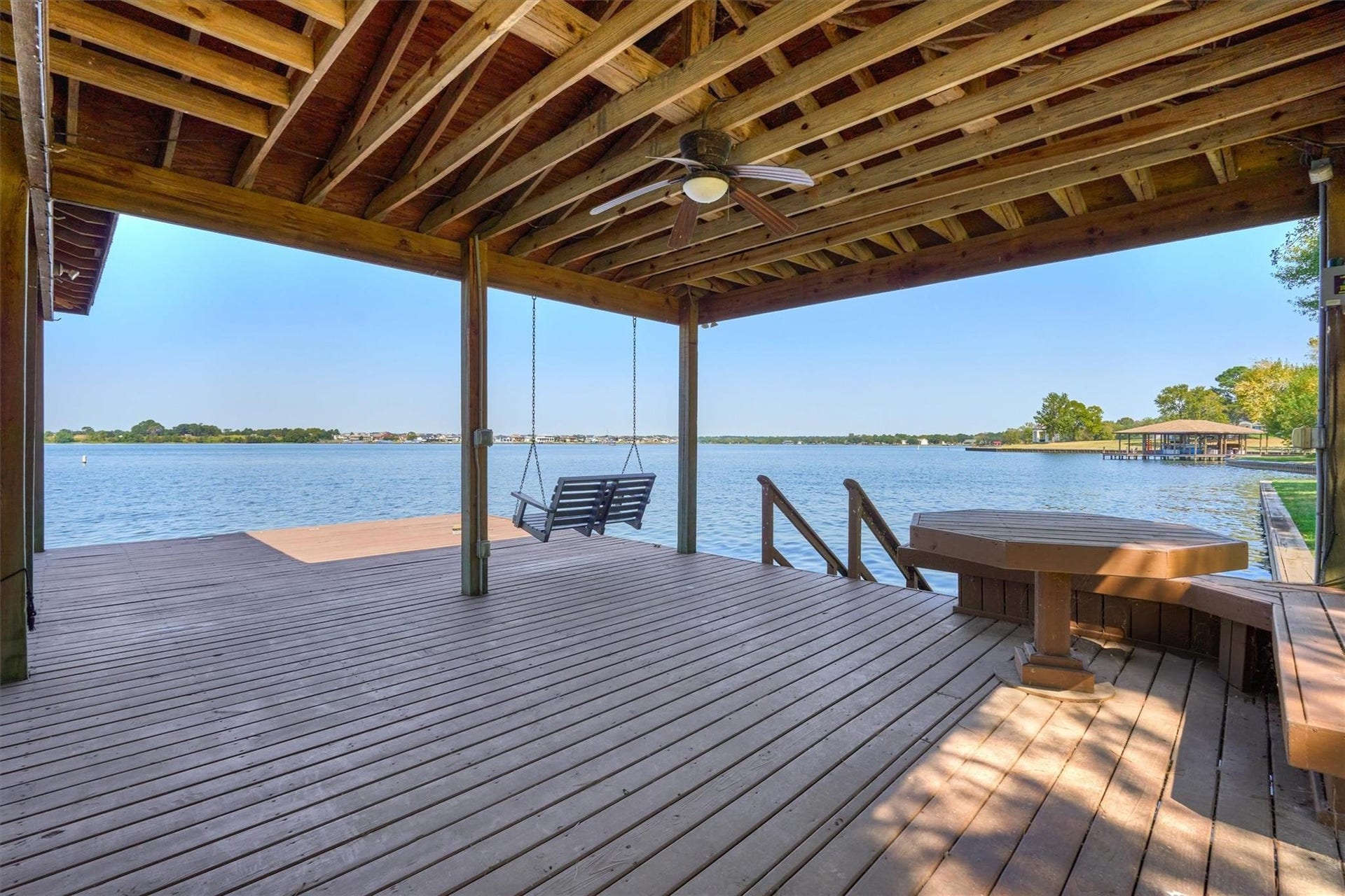 9228 Lake Conroe Drive, Conroe, TX 77304 48. Extra deck space on the lake provides additional entertaining space right on the water!