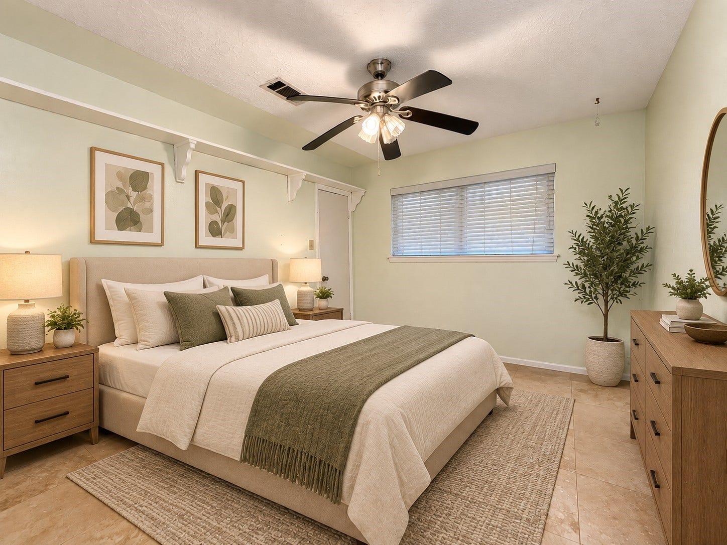 Bedroom 2 - Virtually Staged