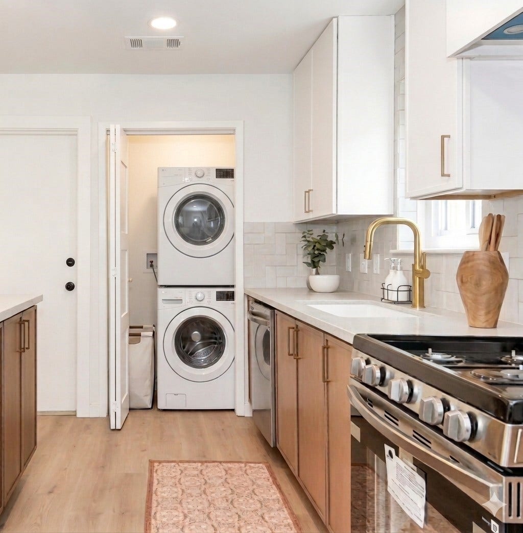 5946 Willowbend Boulevard, Houston, TX 77096 Laundry Appliances Virtually Staged