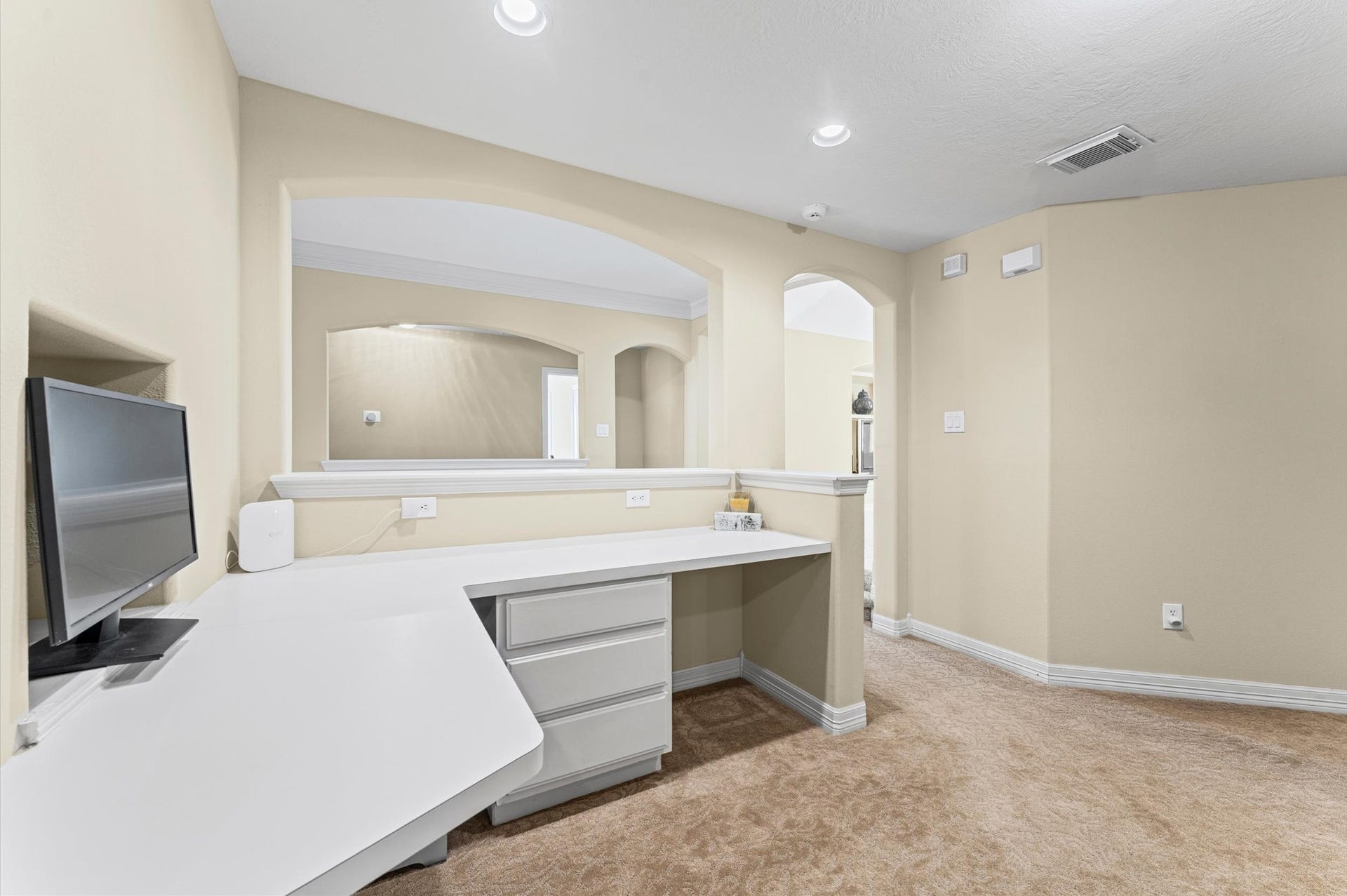 8511 Stones Throw Lane, Missouri City, TX 77459 Upstairs Study Area