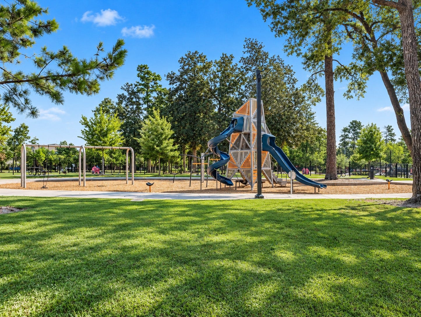 146 Dove Springs Court, Conroe, TX 77304 Grand Central Park offers a welcoming community atmosphere where you can enjoy the outdoors, take a walk, play at the park, spend time with family, and make the most of where you live.