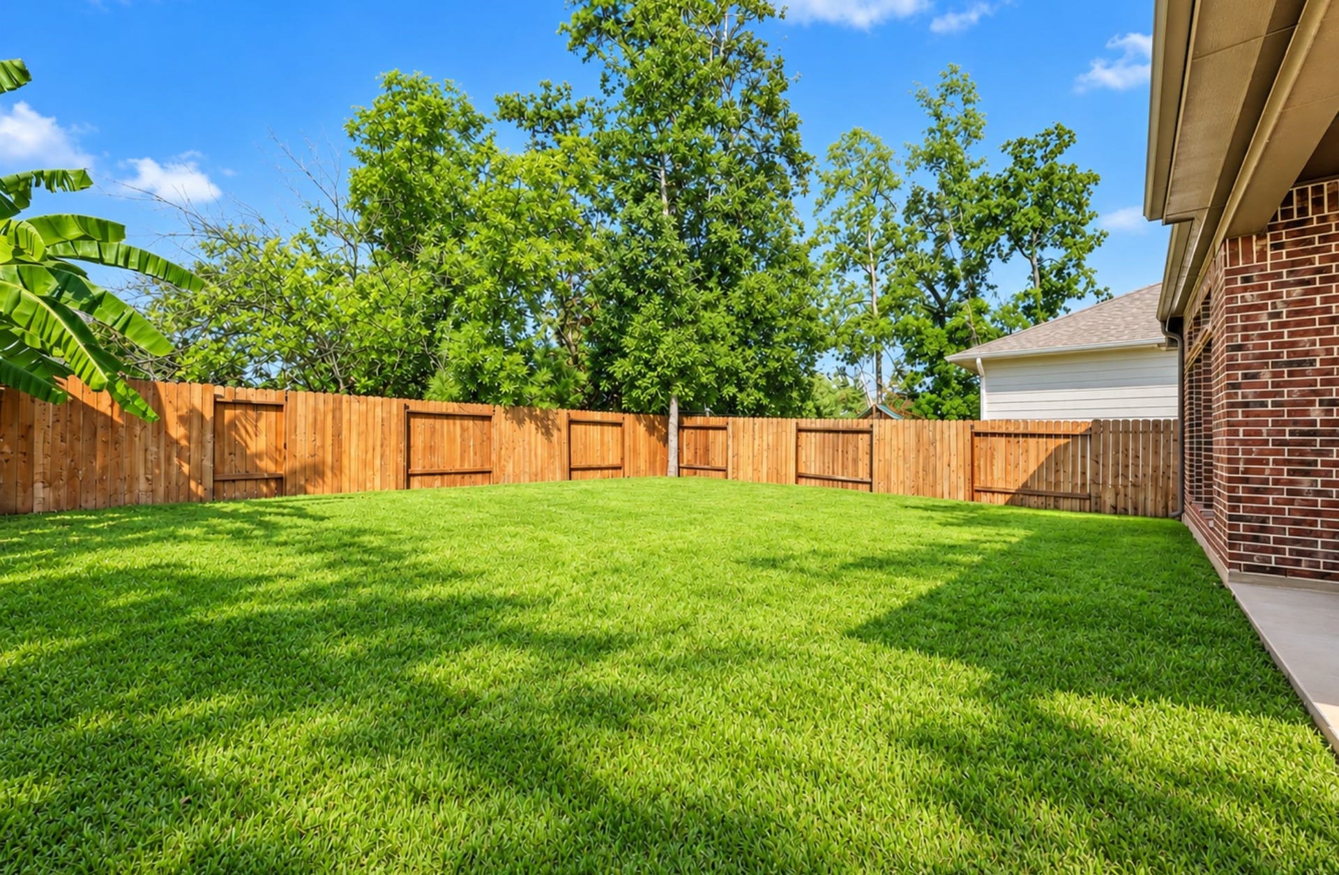 146 Dove Springs Court, Conroe, TX 77304 The backyard backs to green space rather than another row of homes, giving you a relaxing view and a sense of privacy that makes outdoor time even more enjoyable.