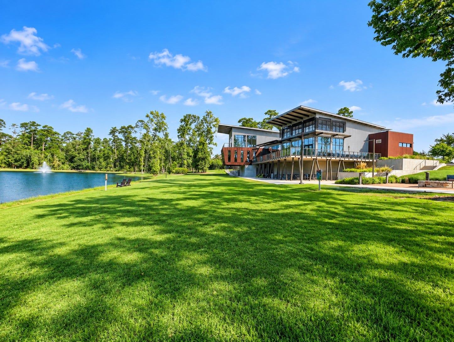 146 Dove Springs Court, Conroe, TX 77304 Enjoy the lifestyle of Grand Central Park with beautiful surroundings, green spaces, walking trails, parks, and community amenities designed to make getting outside and enjoying your neighborhood easy.