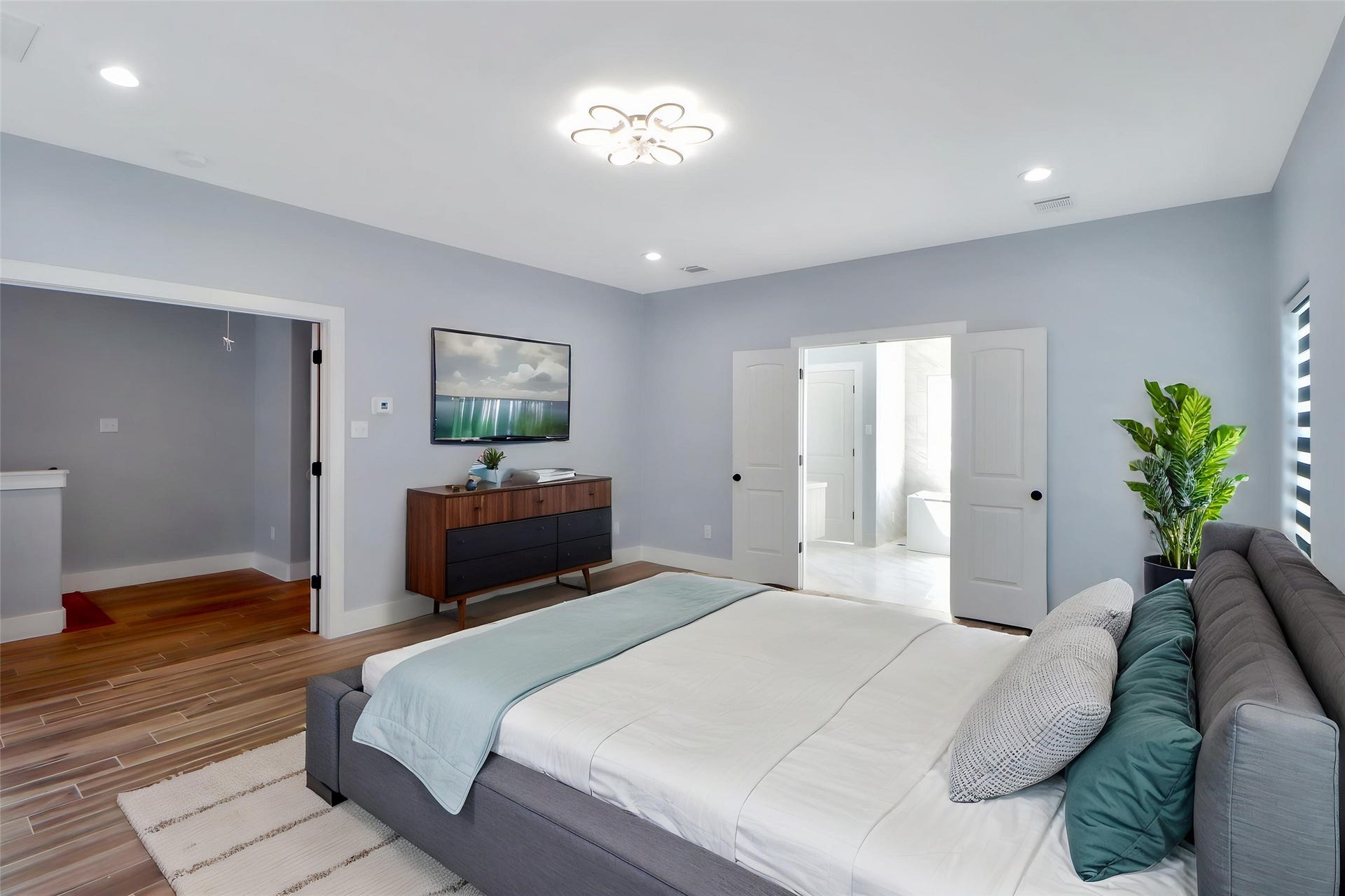 Primary bedroom - Virtual staging