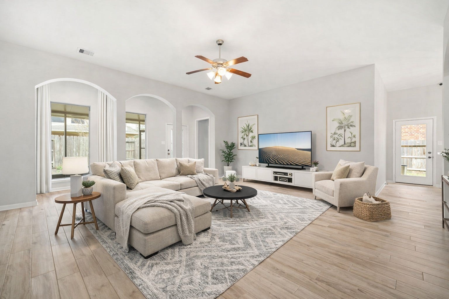 13102 Catalina Grove Lane, Richmond, TX 77407 Virtual Staging - Living Room