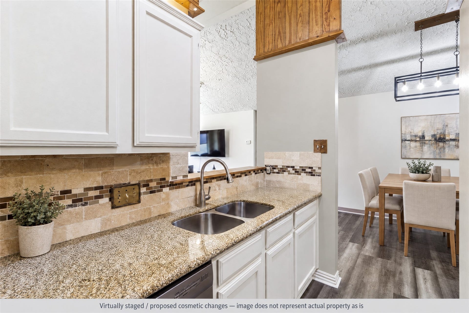 Historical original of kitchen; current condition unverified.