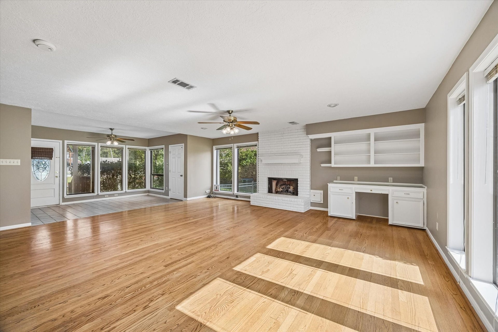 Another view of the game room, offering plenty of space for gathering, entertaining or relaxing by the water.