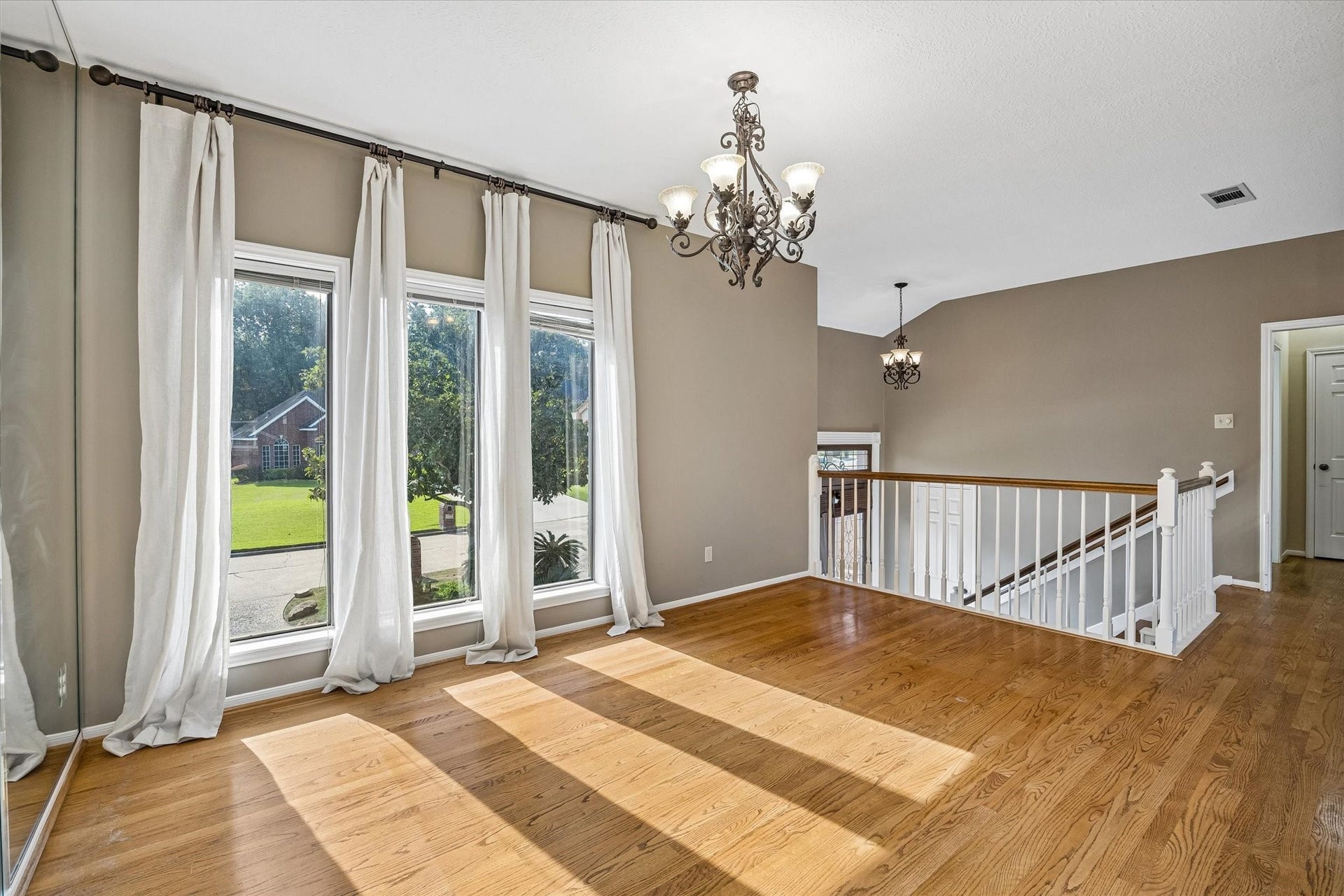Generous interior spaces throughout the home offer flexibility for a variety of uses and lifestyles.