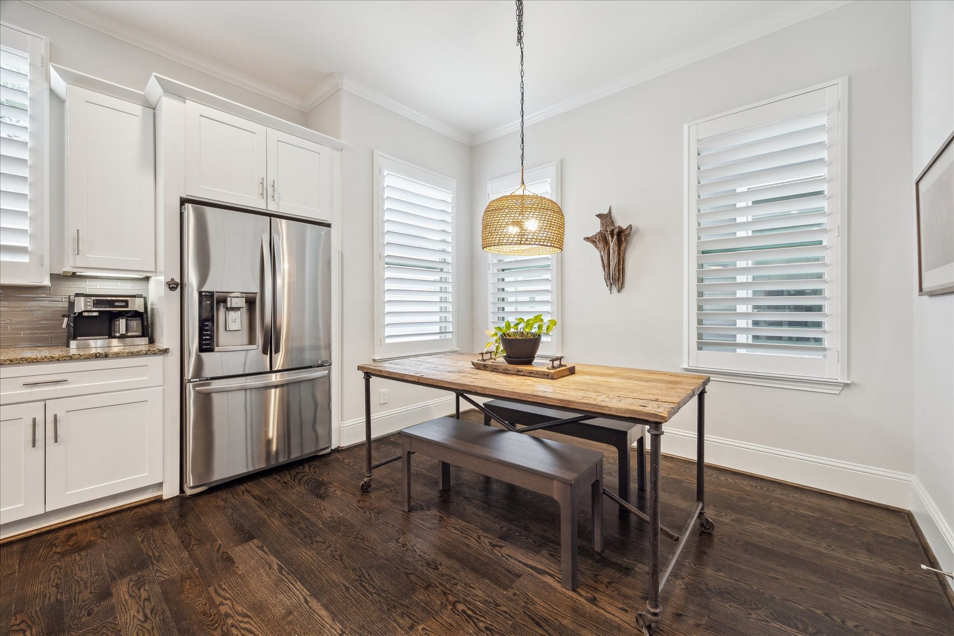 1230 W 25th Street, #B, Houston, TX 77008 Eat-in dining space