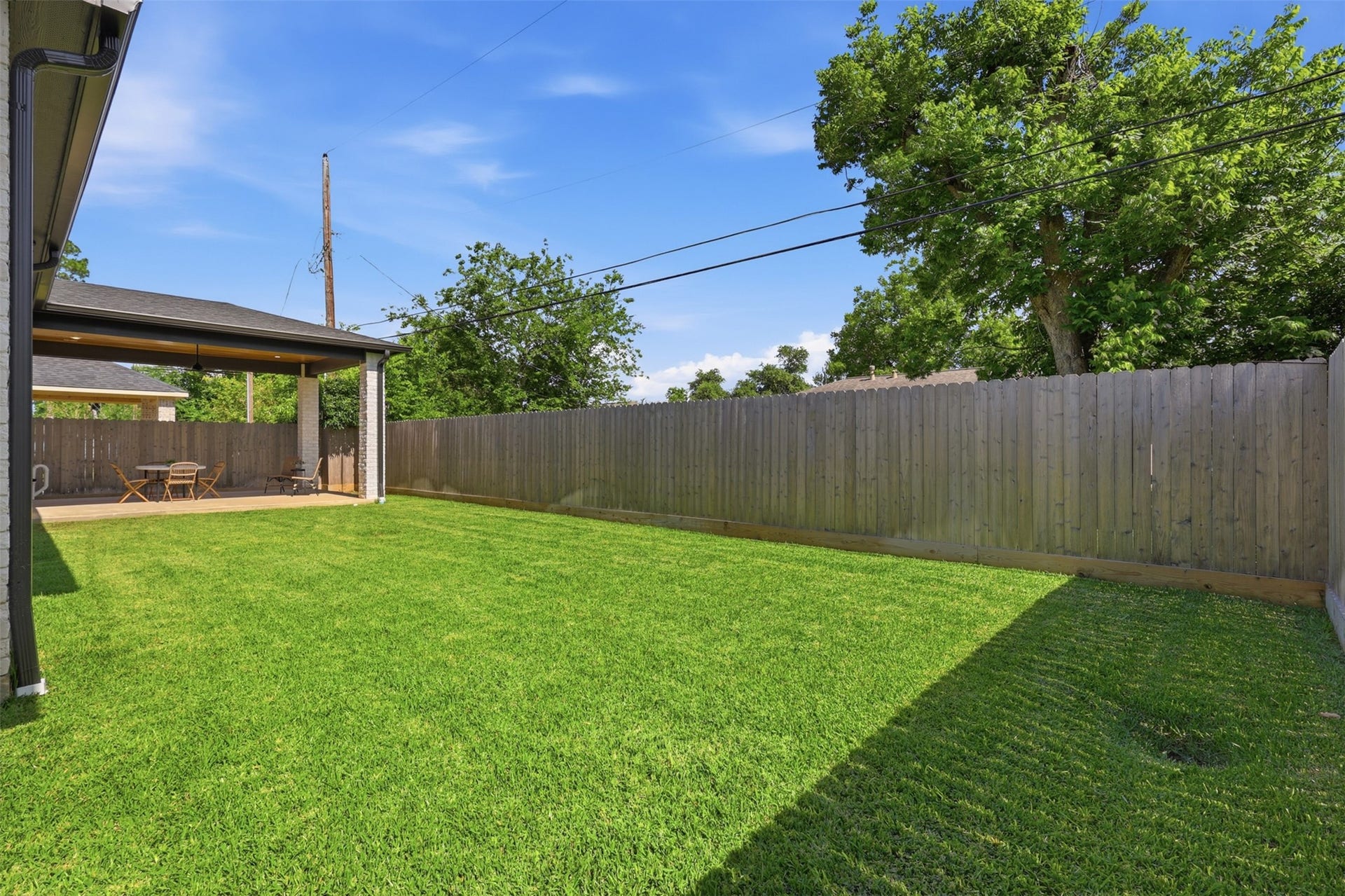 8021 Turquoise Lane, Houston, TX 77055 French drains and full gutter system and sprinkler system