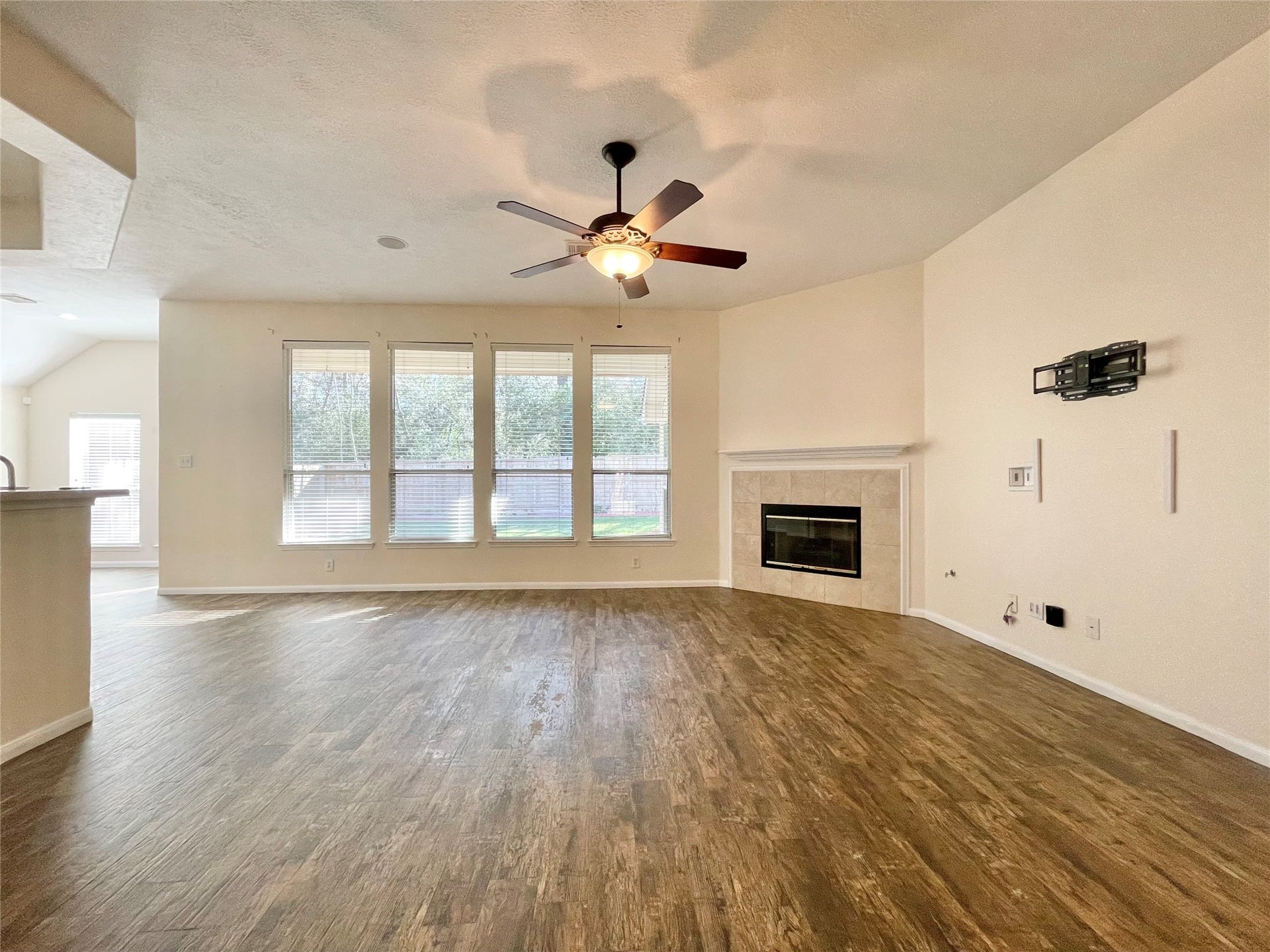 90 N Creekmist Place, The Woodlands, TX 77385 Wood burning / gas log fireplace