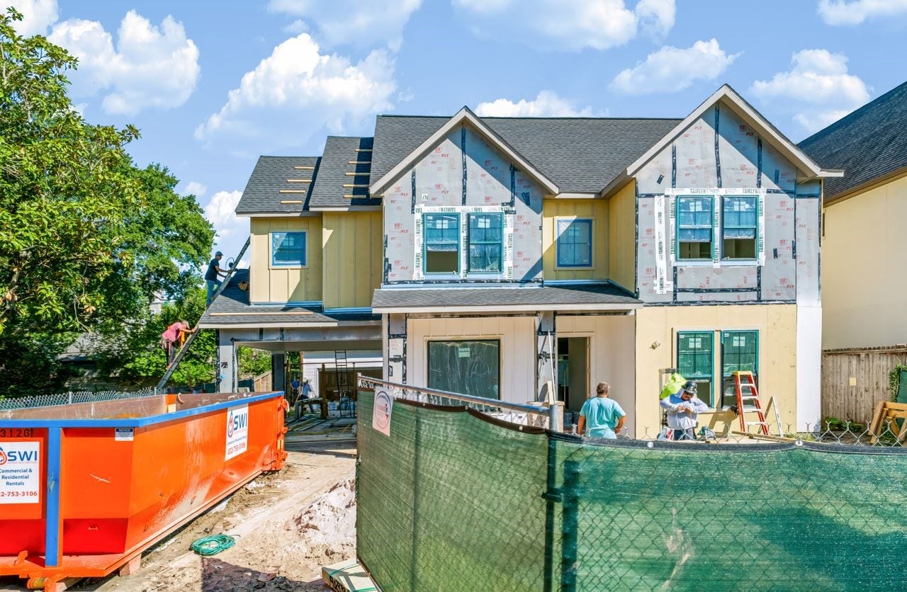 Another new construction on Whitman St.