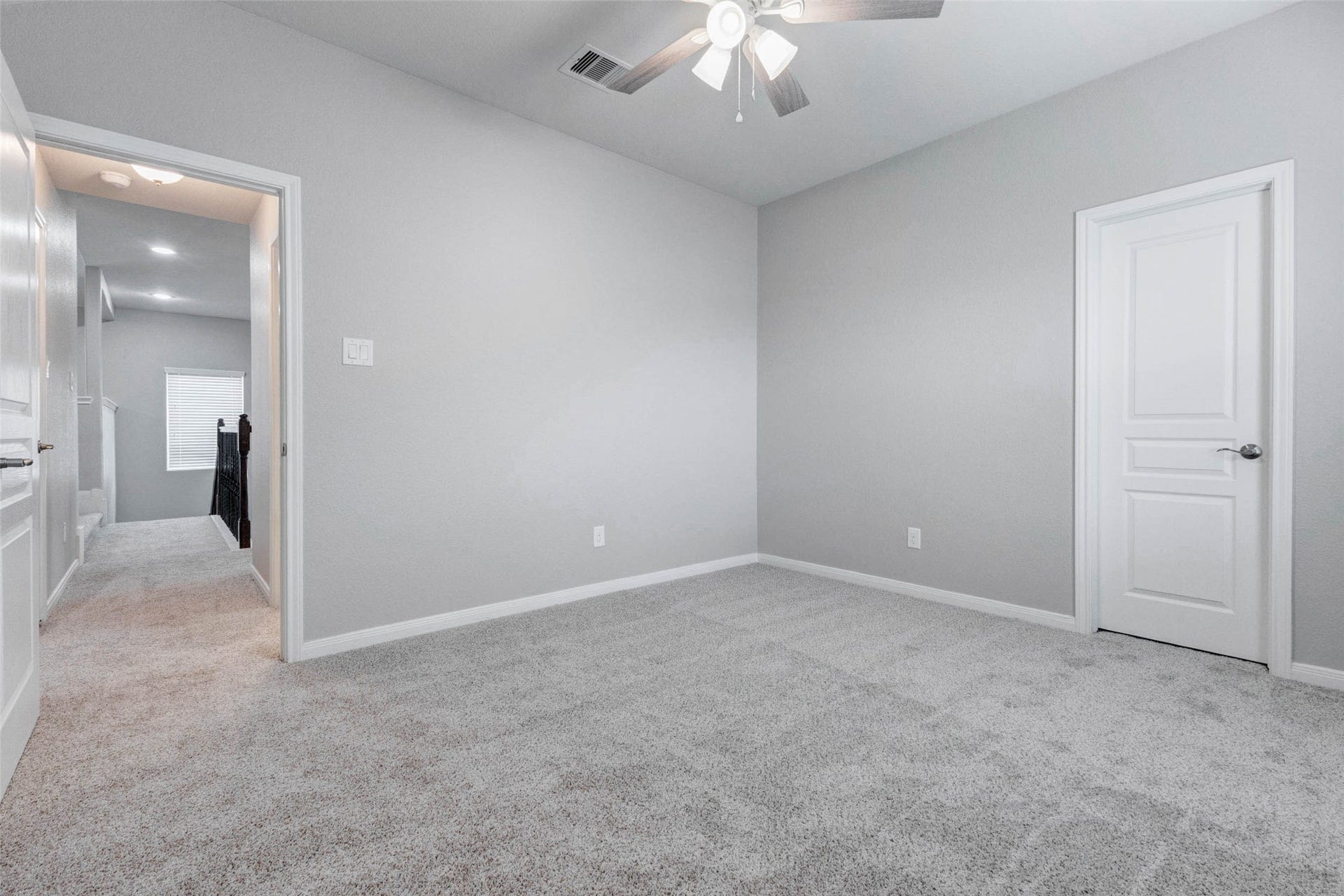 30218 Creekside Drive, Brookshire, TX 77423 Another view of the third secondary bedroom upstairs.