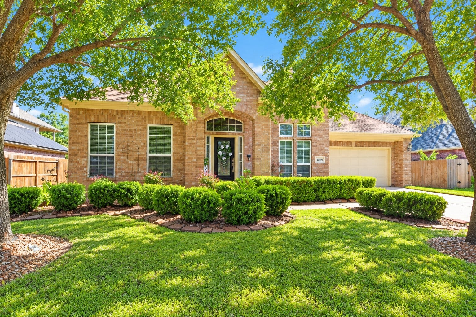 12009 Cedar Creek Drive, Pearland, TX 77584 Updates include: Roof installed '22, exterior/interior paint '22, windows caulked/painted, Leaf Gutter protection '24, Solar X Window film '22 (living/breakfast), solar panels are paid off, sprinkler system, whole house generator, and more!
