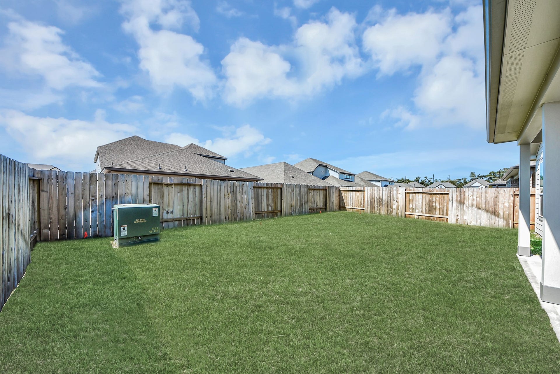 Explore the expansive backyard with its inviting covered patioa perfect blend of space for the kids to play and adults to unwind. Ideal for creating your outdoor oasis, this backyard accommodates patio furniture, a BBQ pit, and endless possibilities for leisure and entertainment.