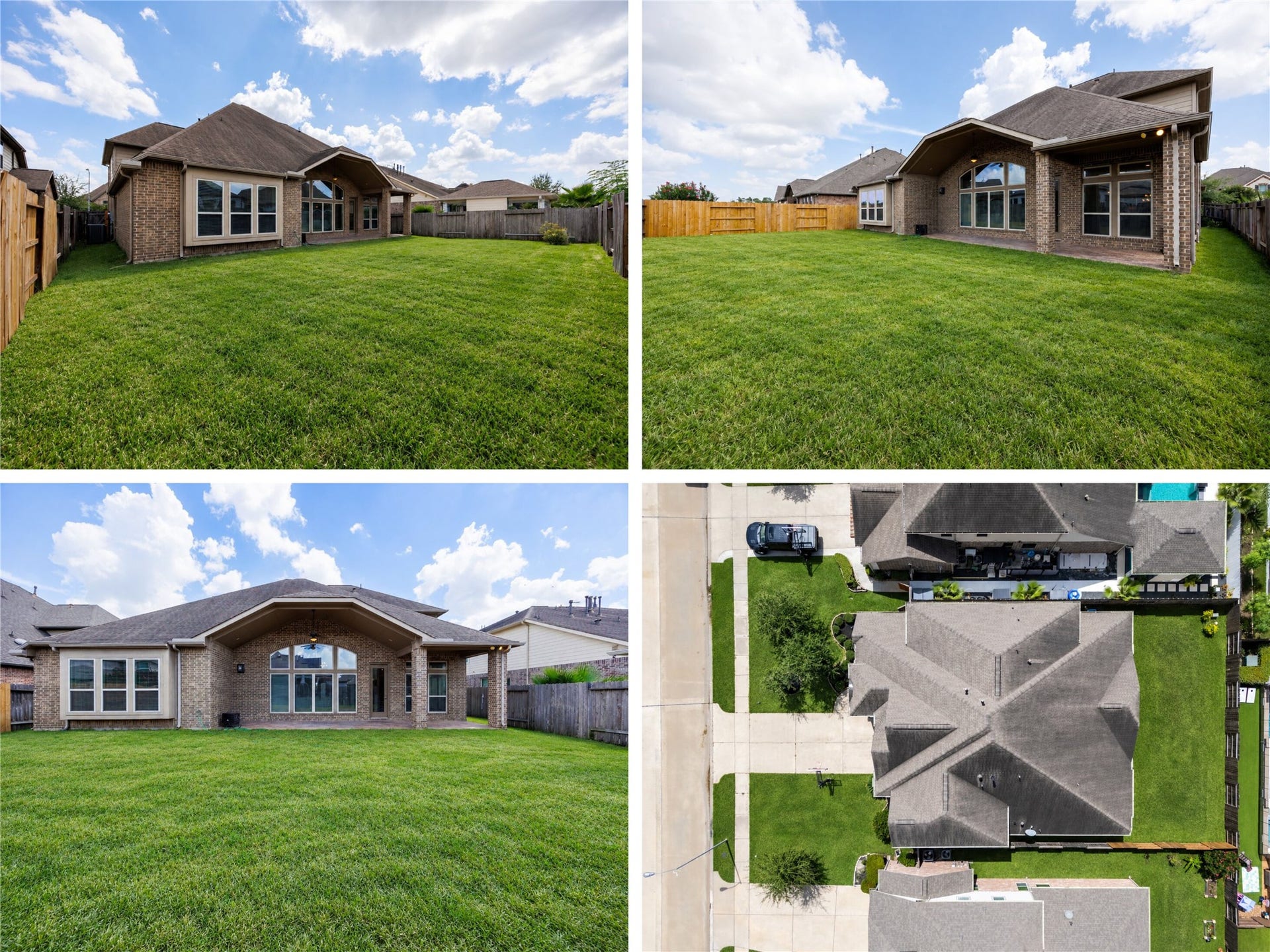 13506 COLUMBIA KEY Drive, Tomball, TX 77377 A wide-open backyard is your blank canvaskeep the lush lawn or create the outdoor retreat youve imagined.