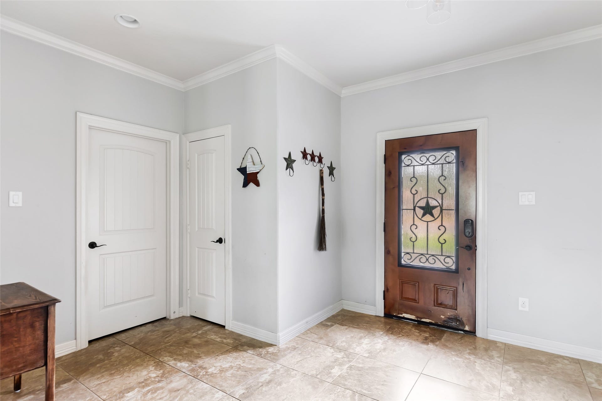 Front entry