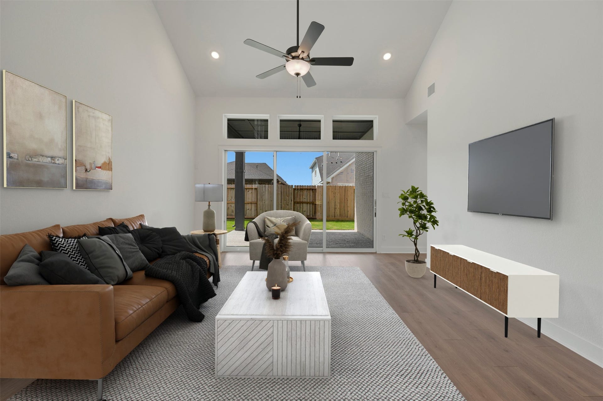 26310 Joint Elation Drive, Hockley, TX 77447 Virtually staged to give you the visual you need to see furniture placement and how the home can live.