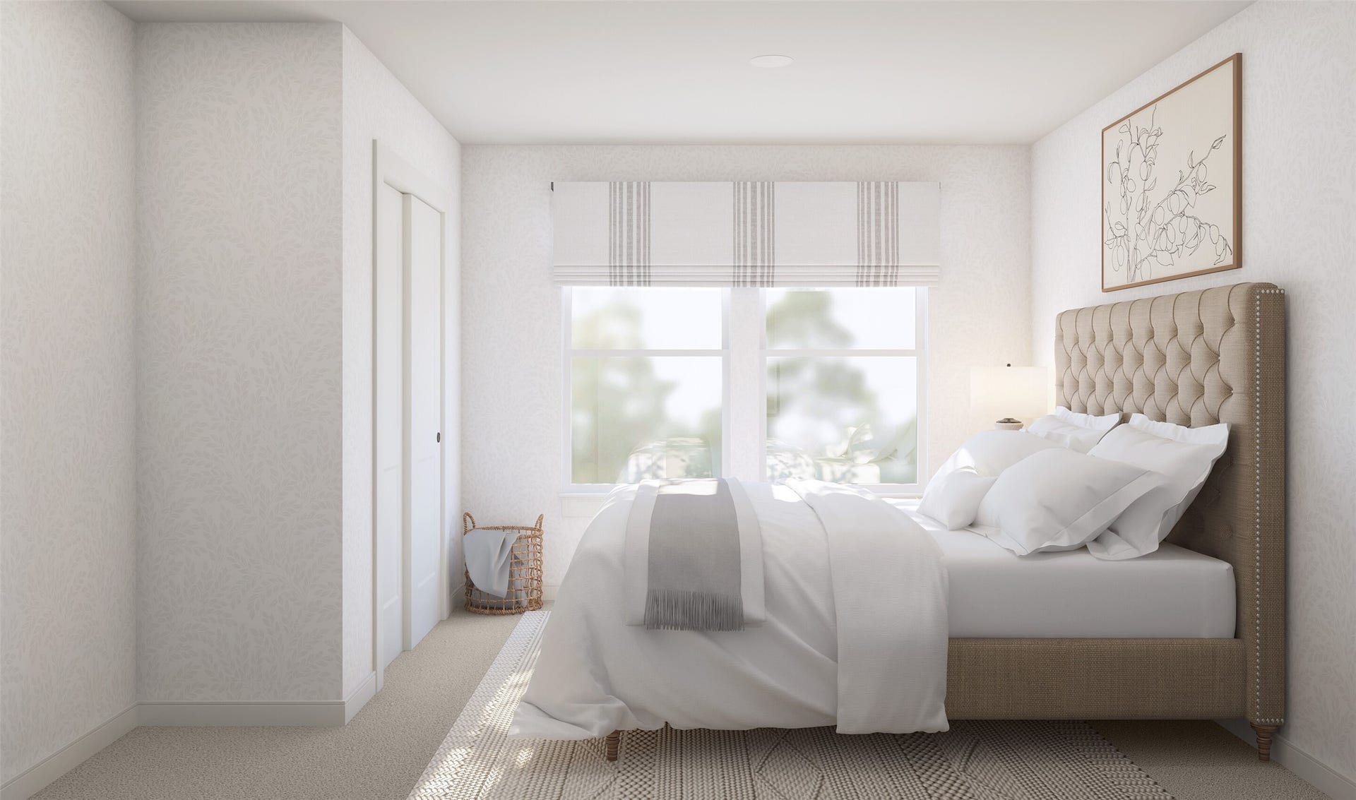 Bedroom 2 (*Artist rendering used for illustration purposes only. Colors/finishes may differ from the ones currently selected in the home.)