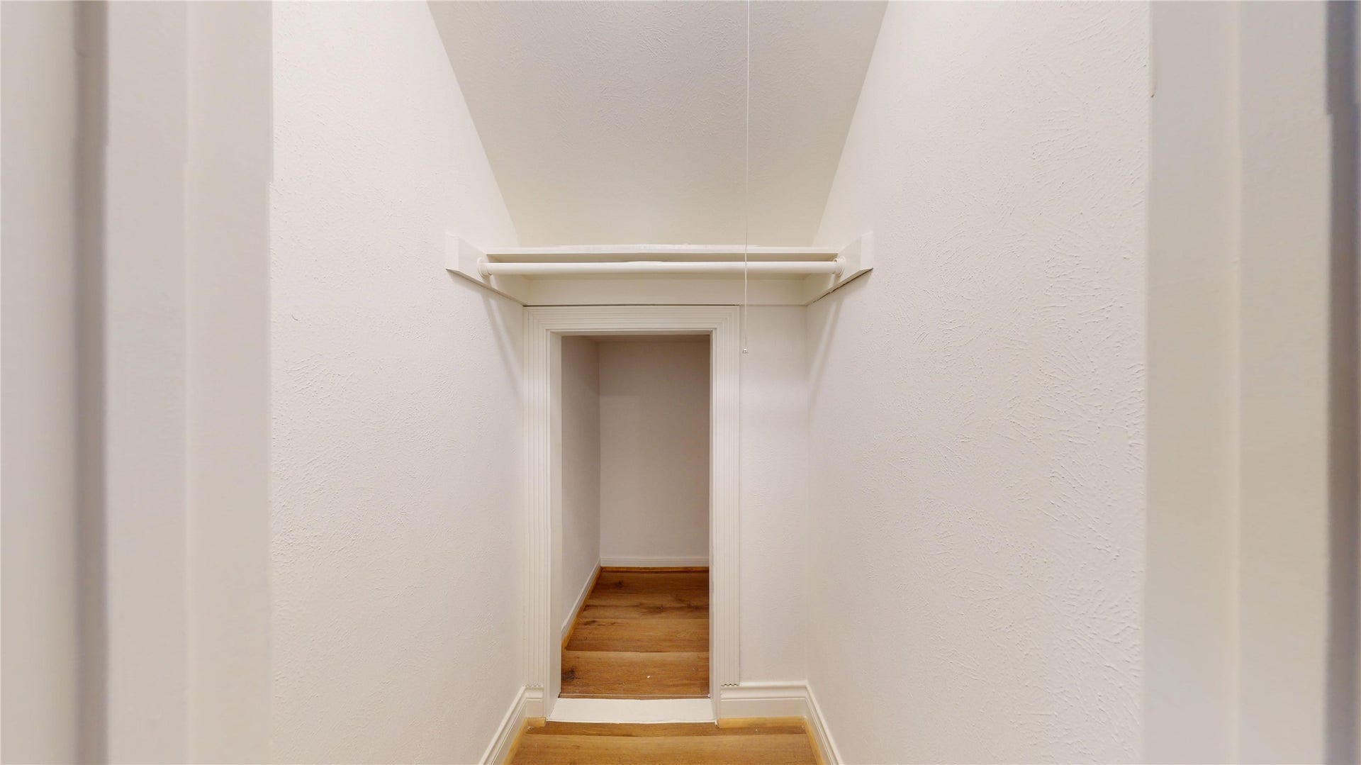 Over-sized foyer coat closet!