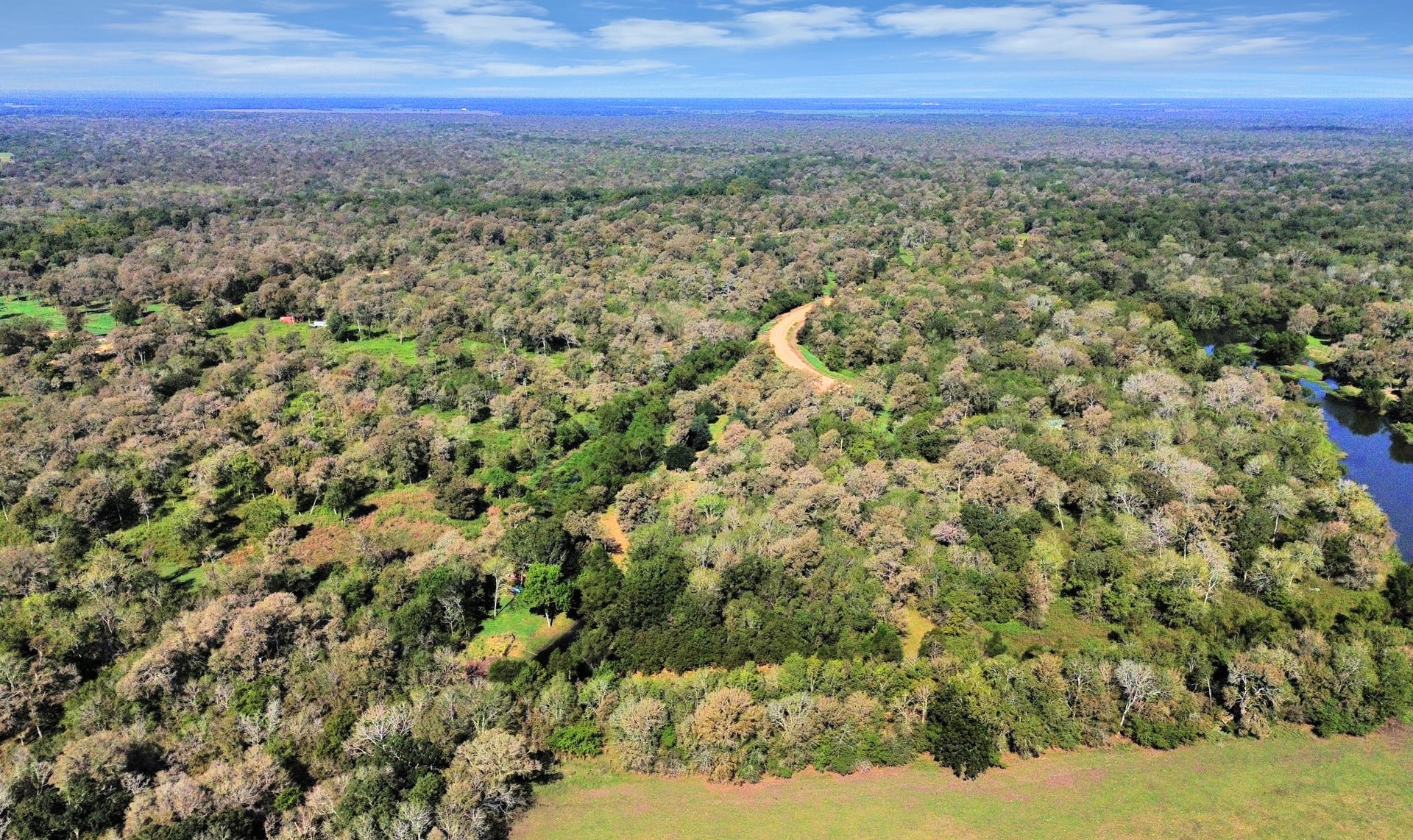 0 Laguna, Needville, TX 77461 Rear-View of Lot