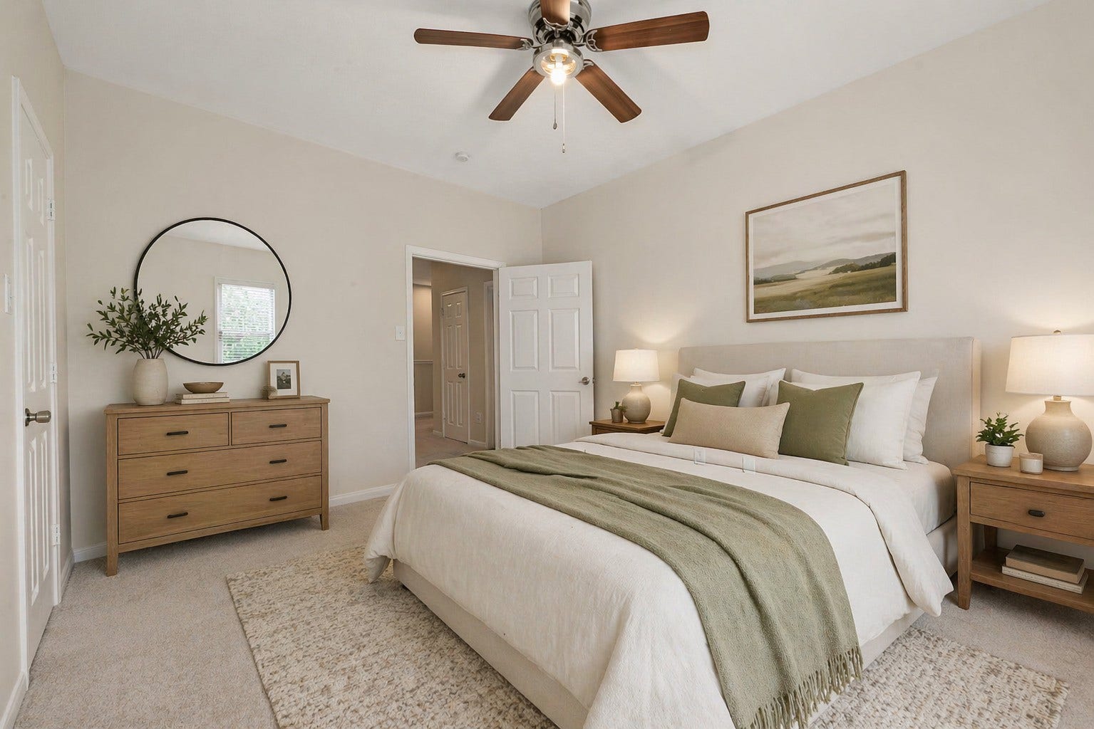 5507 River Gable Court, Sugar Land, TX 77479 Virtually Staged- Bedroom