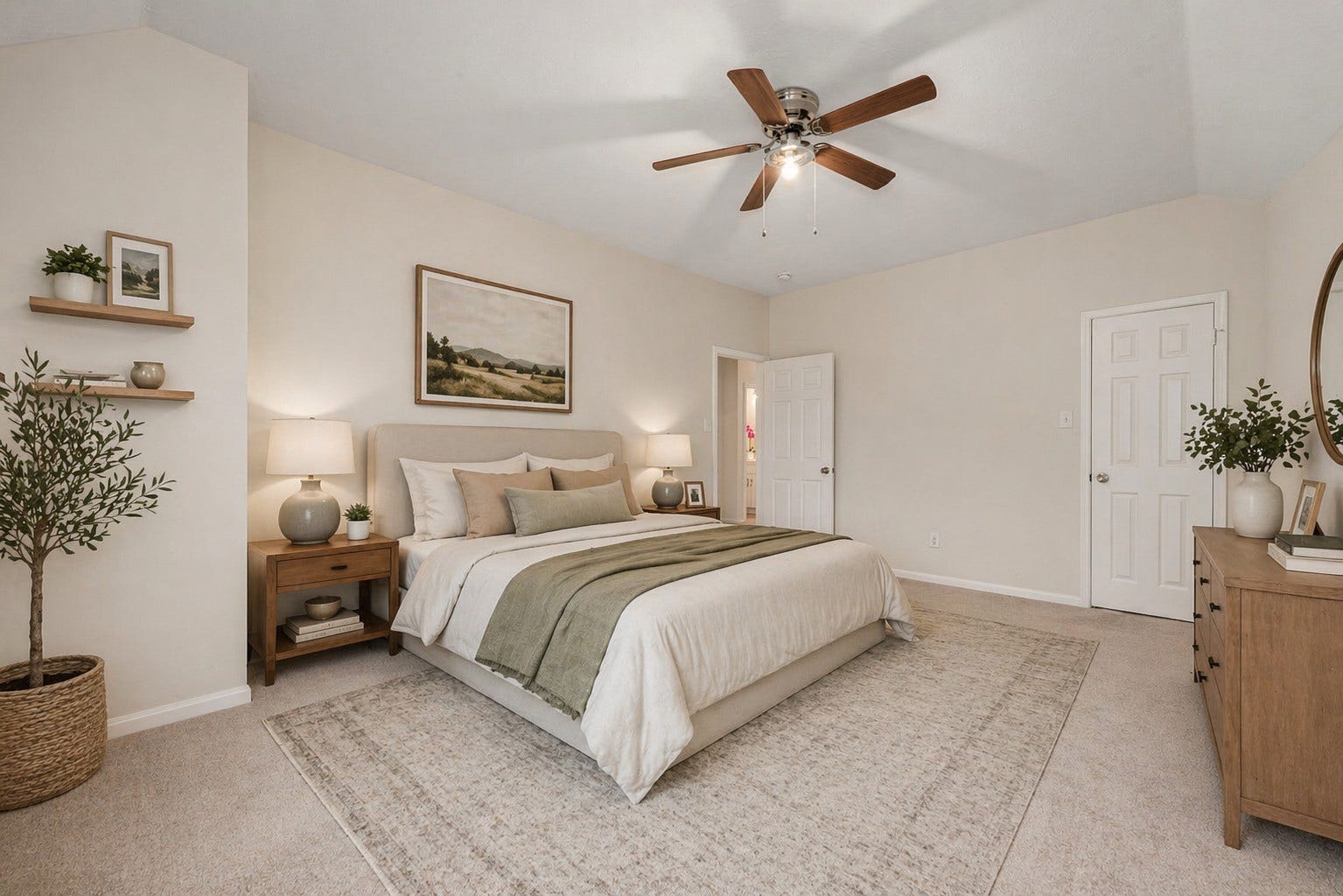 5507 River Gable Court, Sugar Land, TX 77479 Virtually Staged- Bedroom