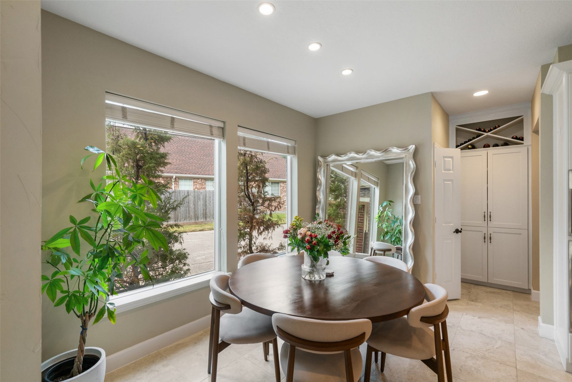 3507 Aspen Glen Lane, Spring, TX 77388 Pantry and utility room nearby but tucked in neatly.