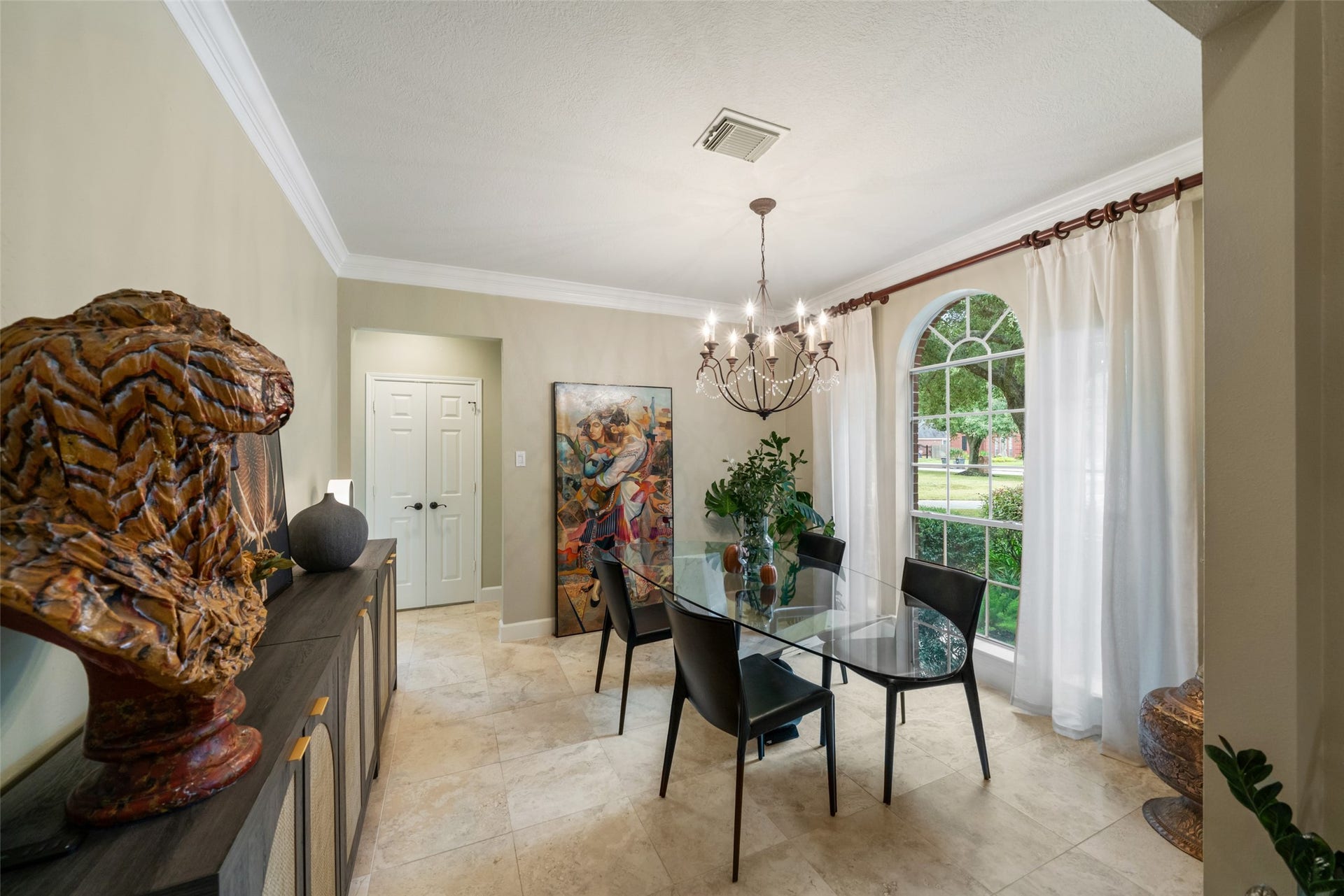 3507 Aspen Glen Lane, Spring, TX 77388 Formal dining room with window coverings included.
