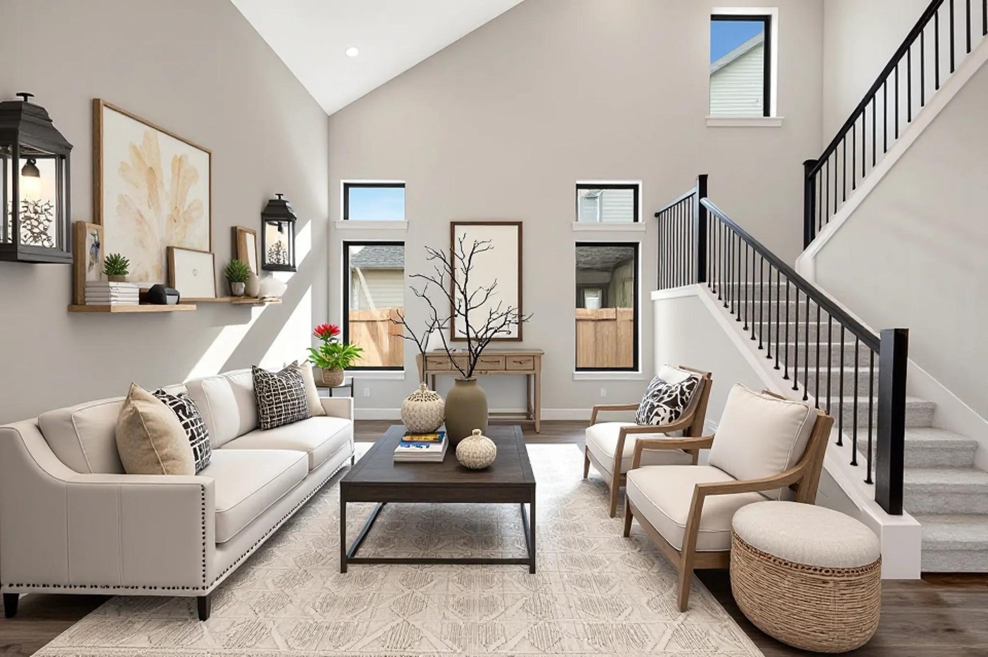 Virtually staged to give you the visual you need to see furniture placement and how the home can live.