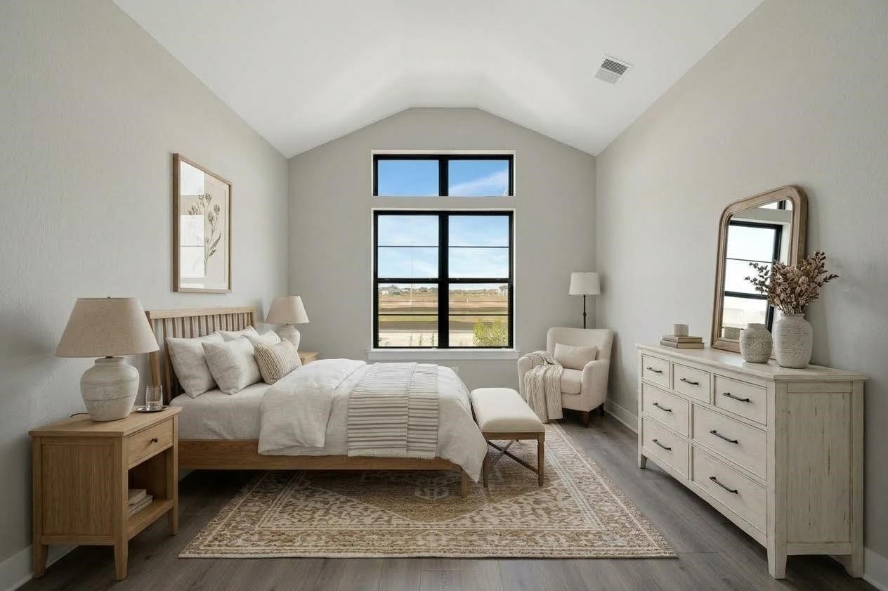 Virtually staged to give you the visual you need to see furniture placement and how the home can live.