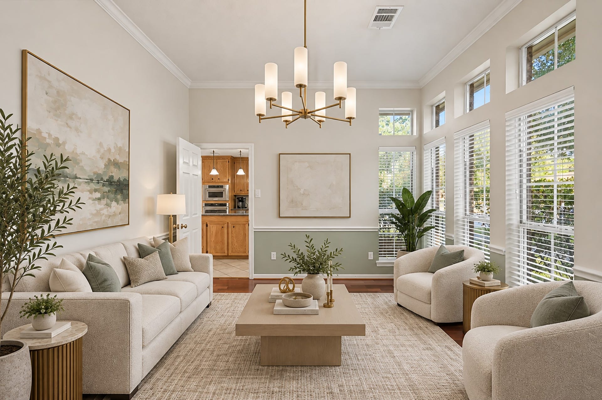 419 Dover Lane, Spring, TX 77373 VIRTUALLY STAGED DINING ROOM