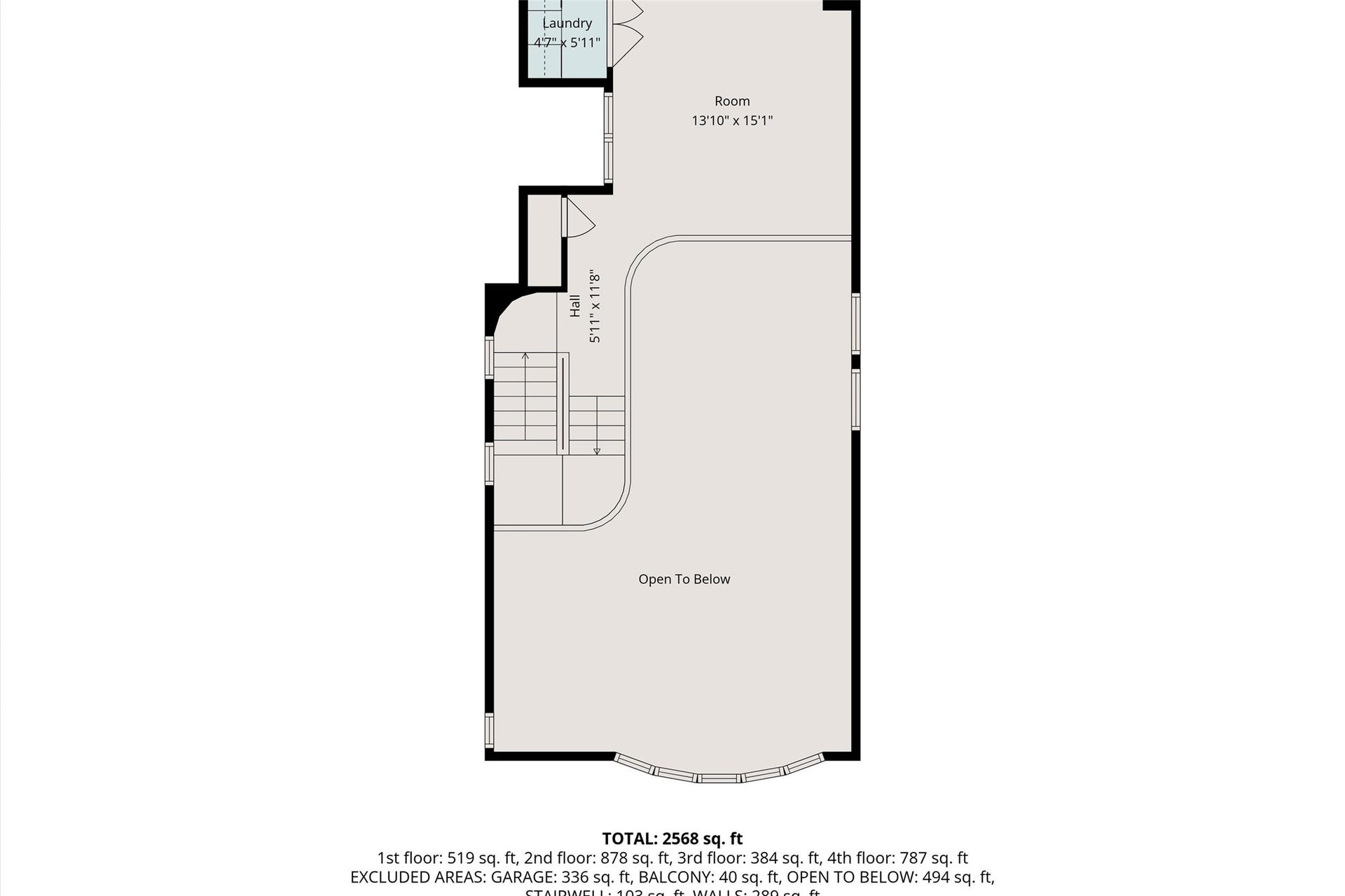 5717 Val Verde Street, #C, Houston, TX 77057 The floor plan is provided as a guide. and are for illustrative purposes only. SF is approximate, does not represent the actual SF as per CAD, and should be independently verified.