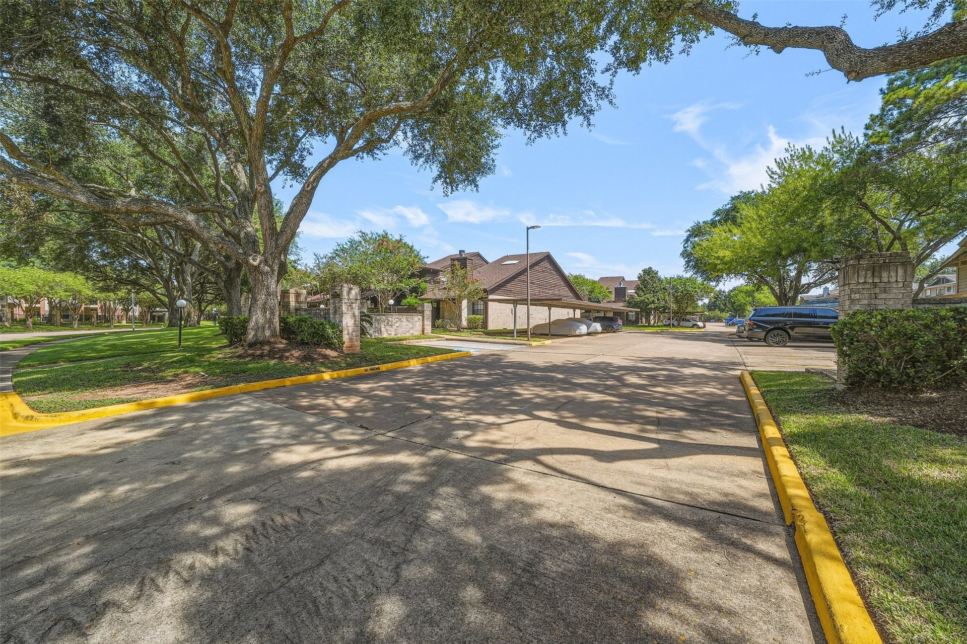 2611 Grants Lake Boulevard, #214, Sugar Land, TX 77479 Entrance & parking spot close to condo