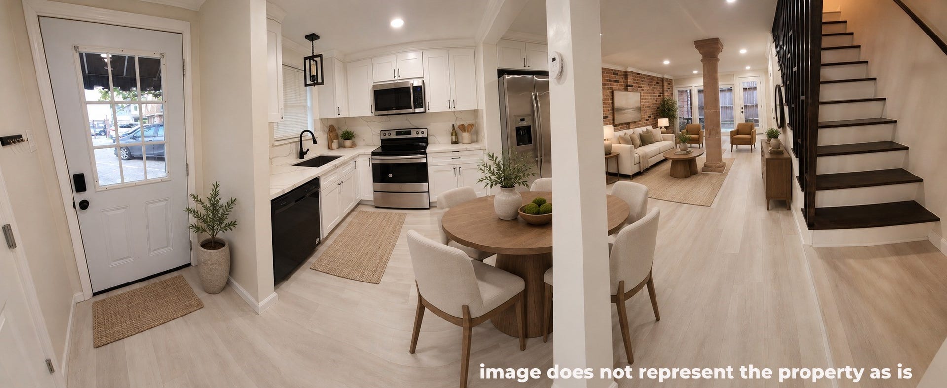 Virtual staging