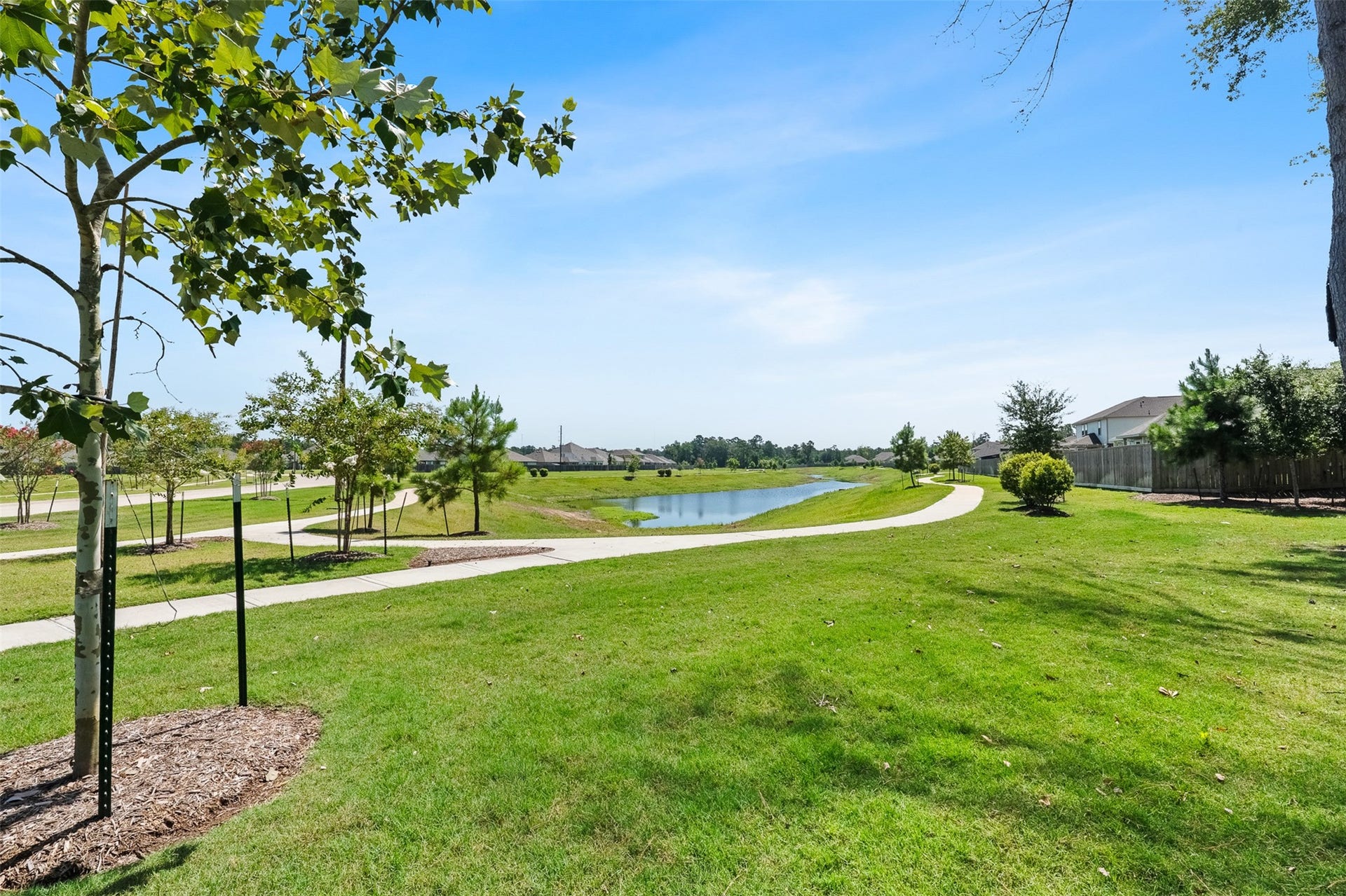 17707 Sapphire Pines Drive, New Caney, TX 77357 Community Pond