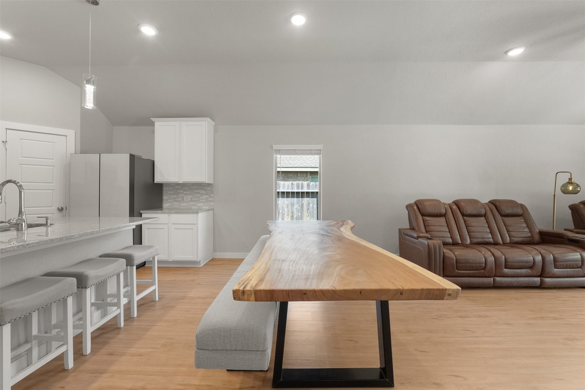 17707 Sapphire Pines Drive, New Caney, TX 77357 Plenty of room to fit a large table if you prefer a dining table
