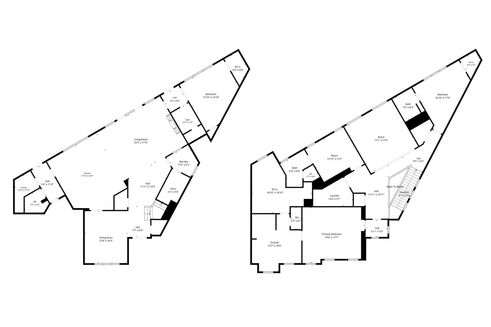 1st and 2nd Floor Plans!