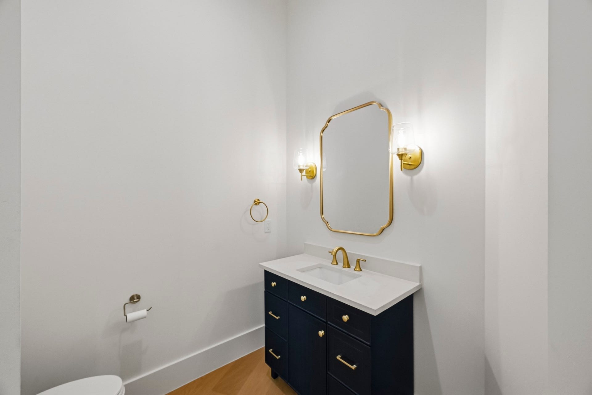 The spacious powder offers a convenient option as you come in from the garage!