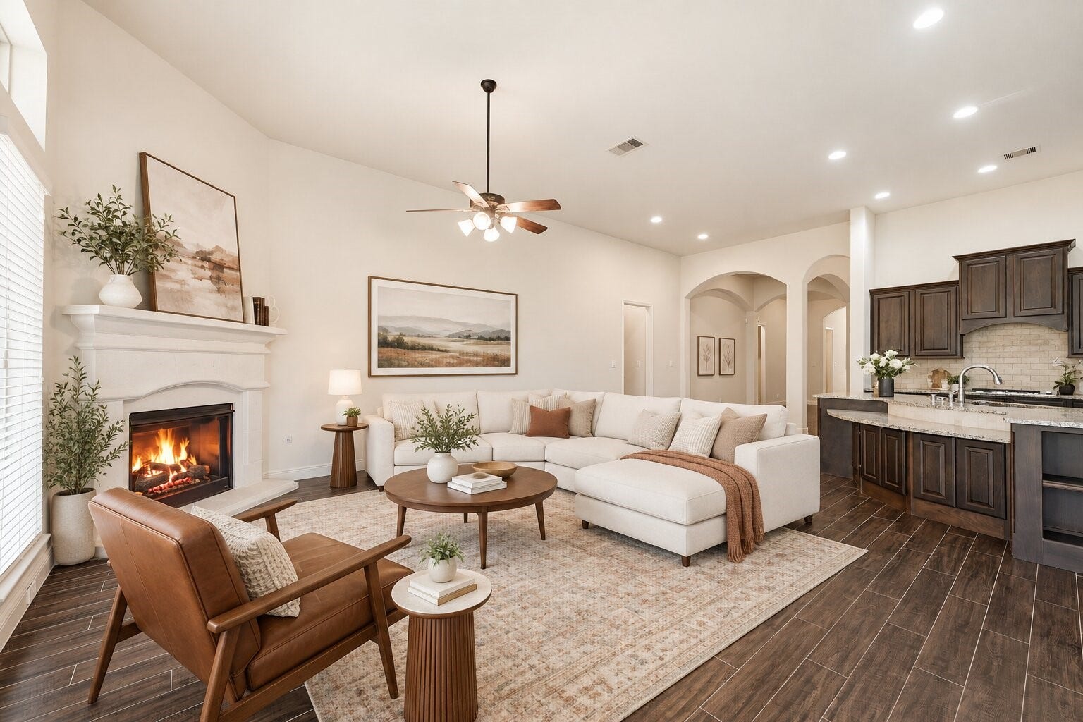 Virtual Staging Living room