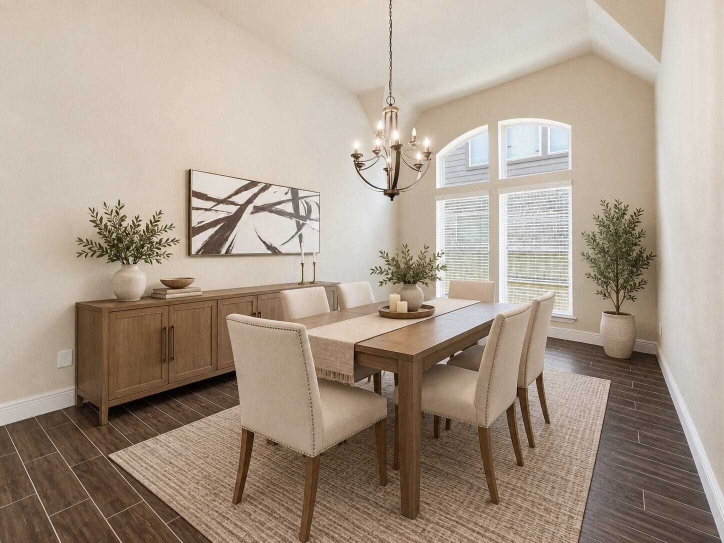 Virtual Staging Dining room