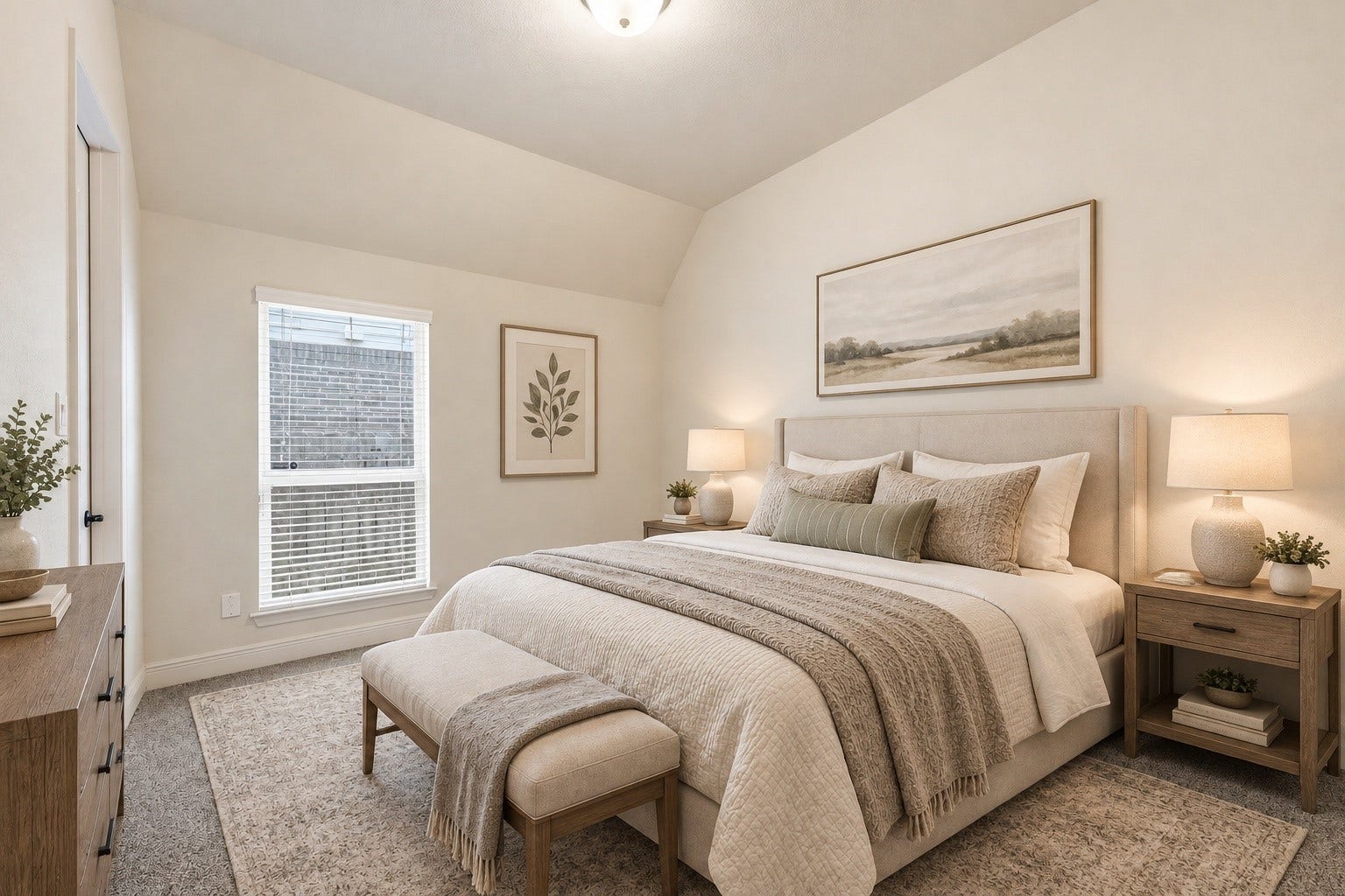 Virtual Staging Secondary Bedroom